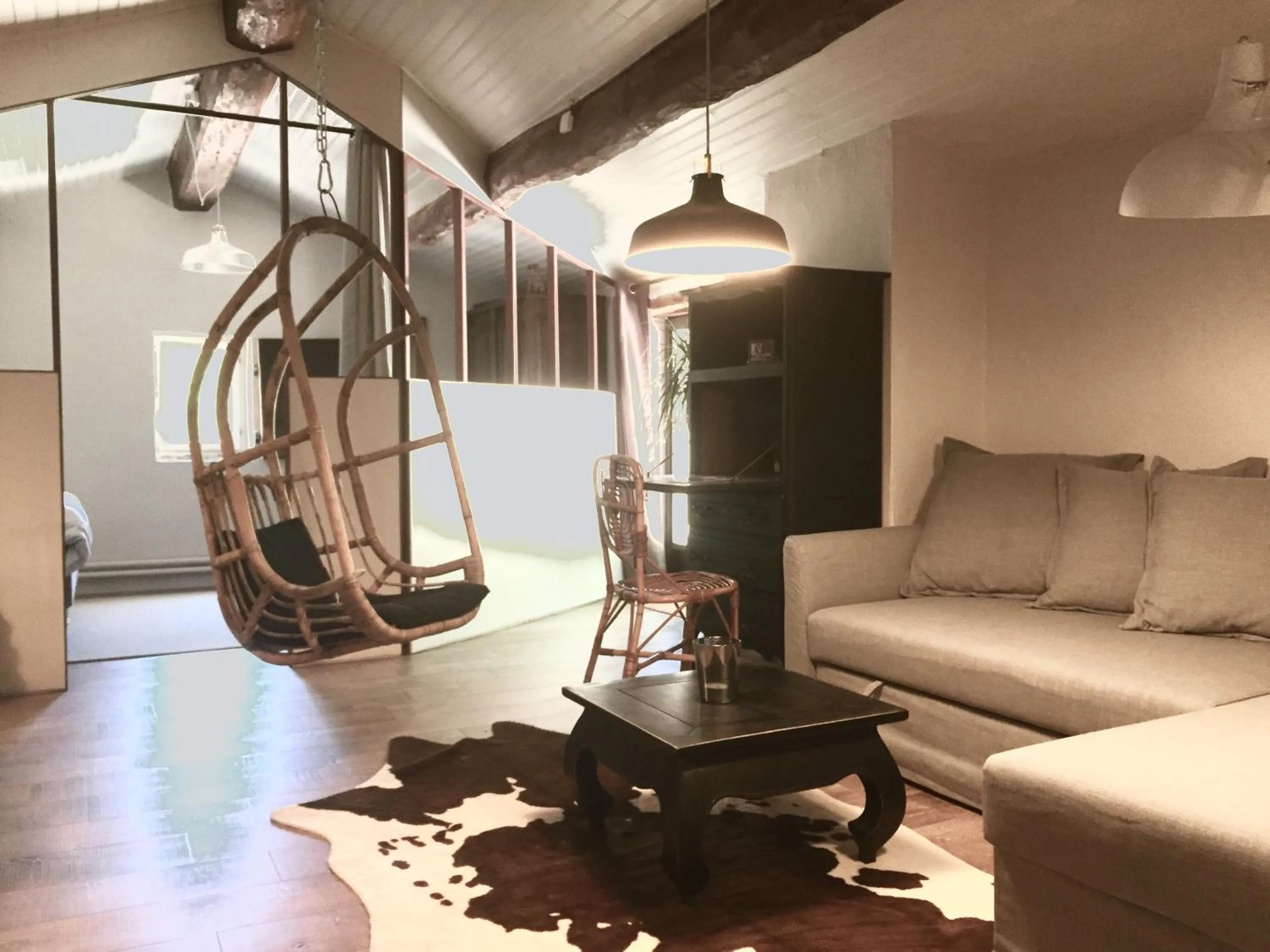 Living room in Mas de la Pauze