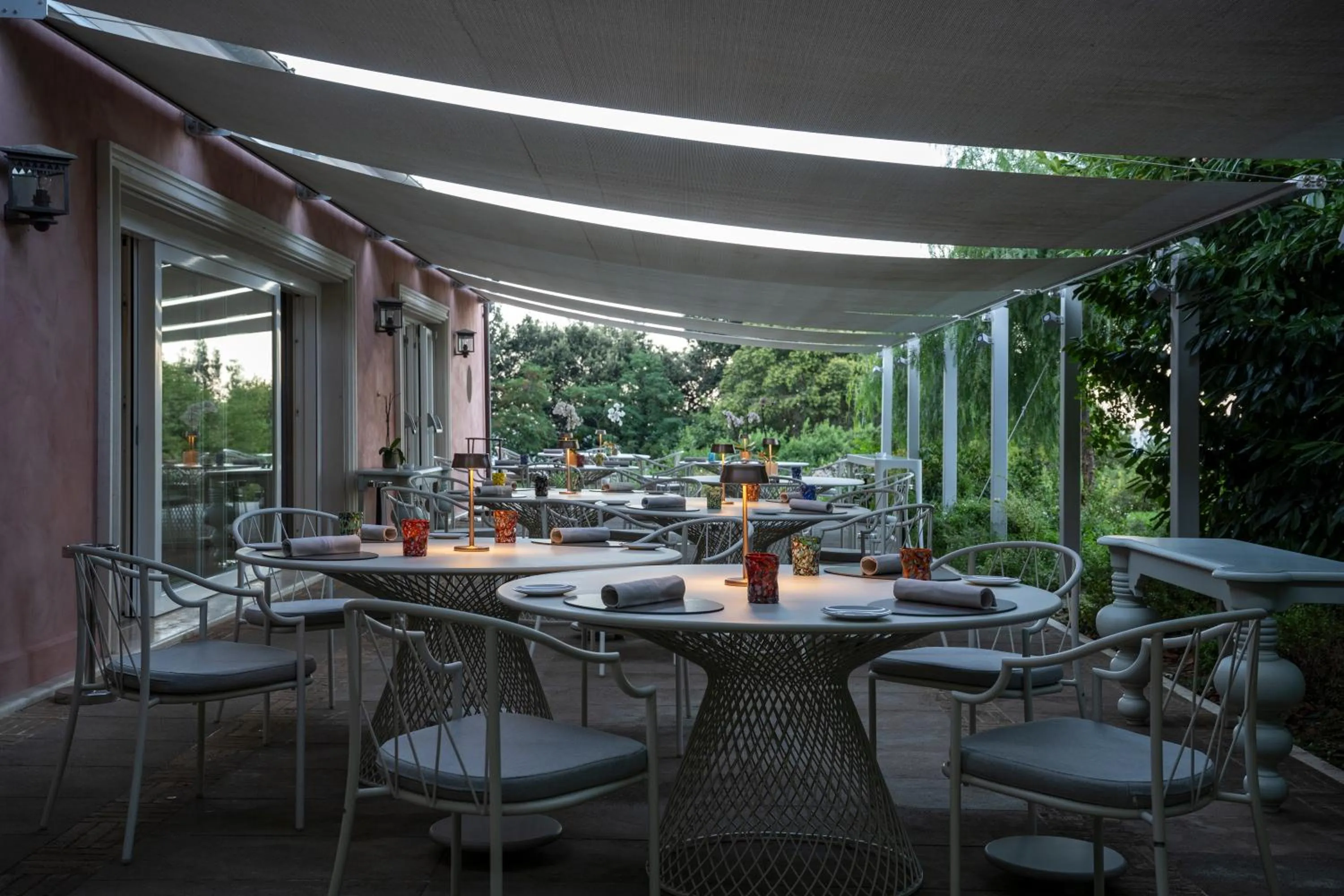 Bird's eye view in Villa Lattanzi