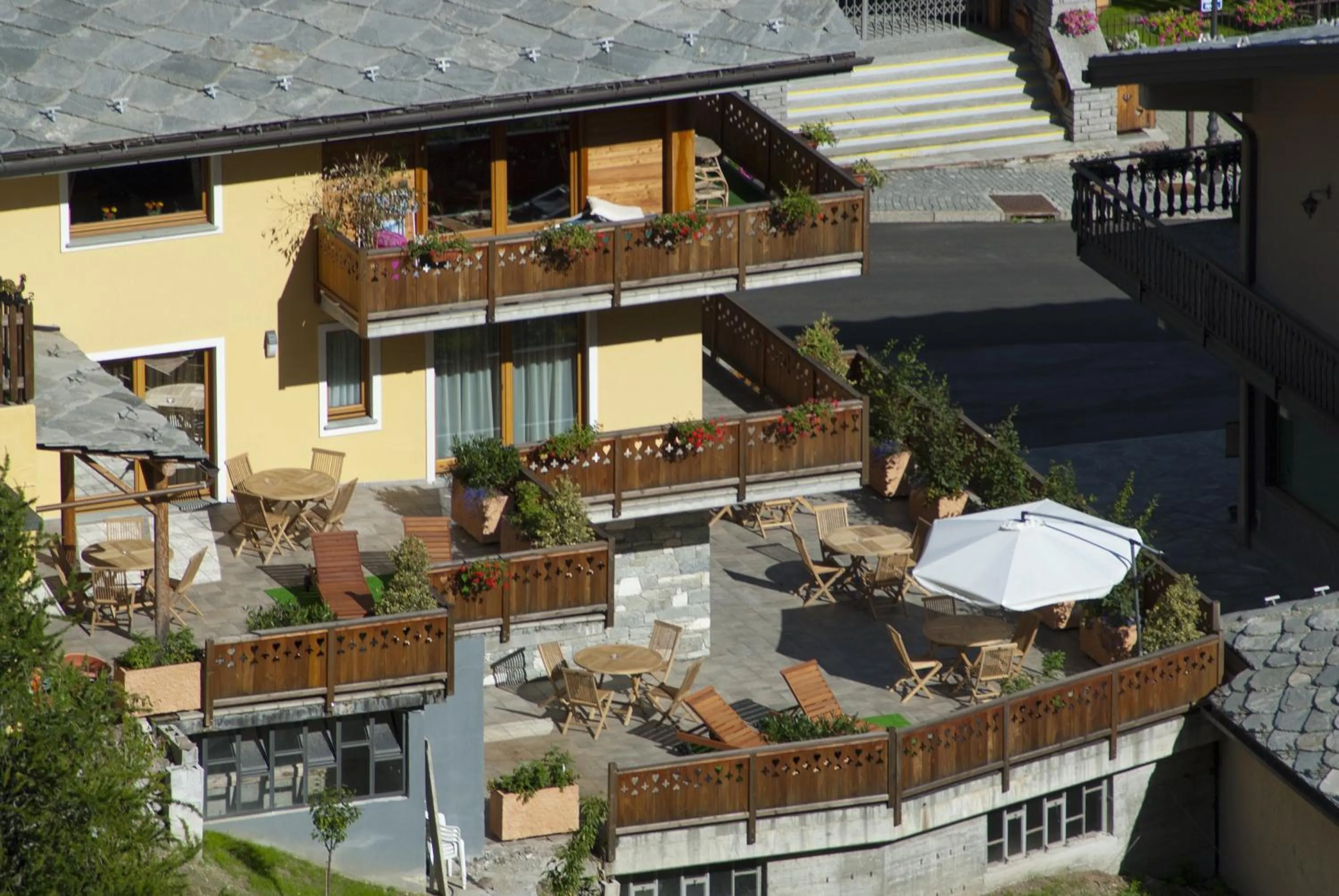 Bird's eye view in Miramonti