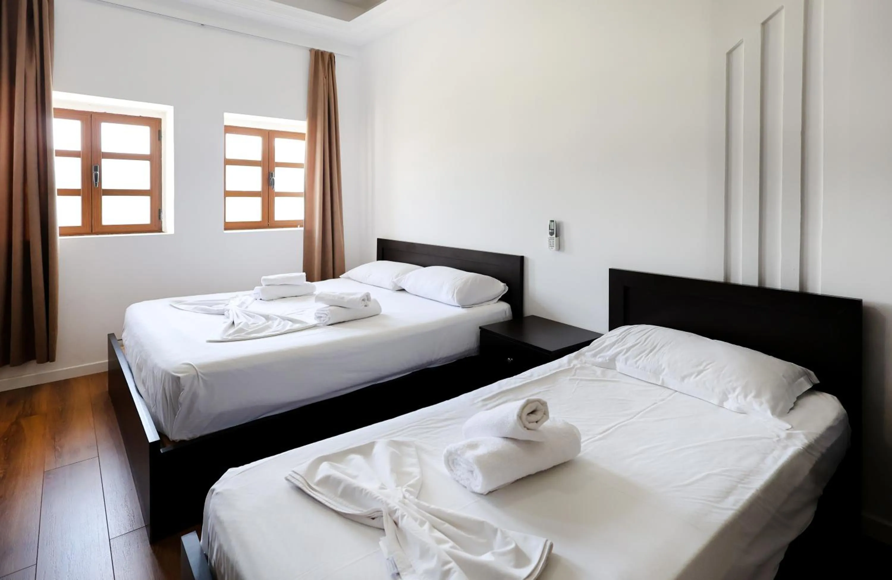 Bedroom, Bed in Hotel Ajka