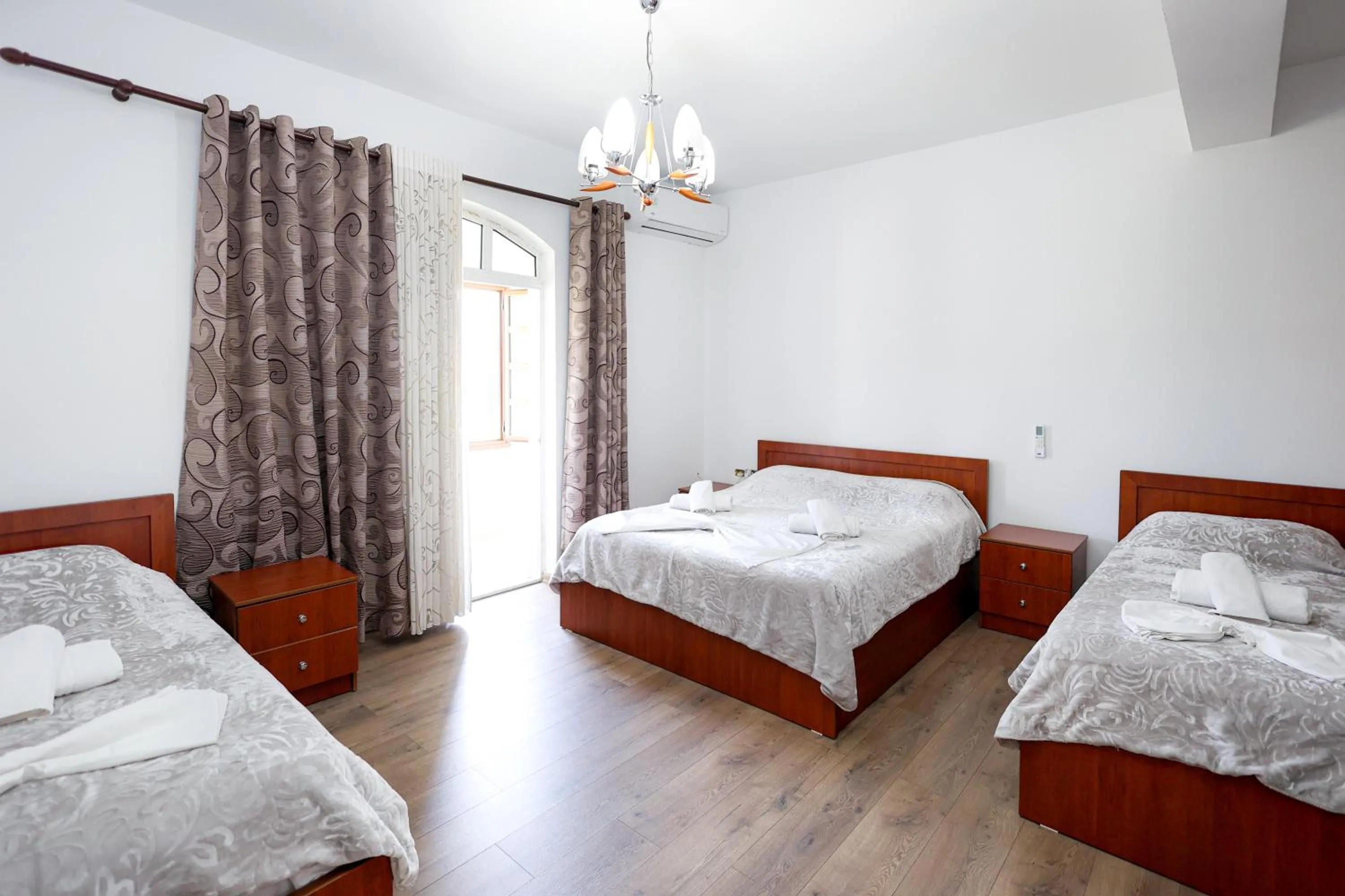 Bedroom, Bed in Hotel Ajka