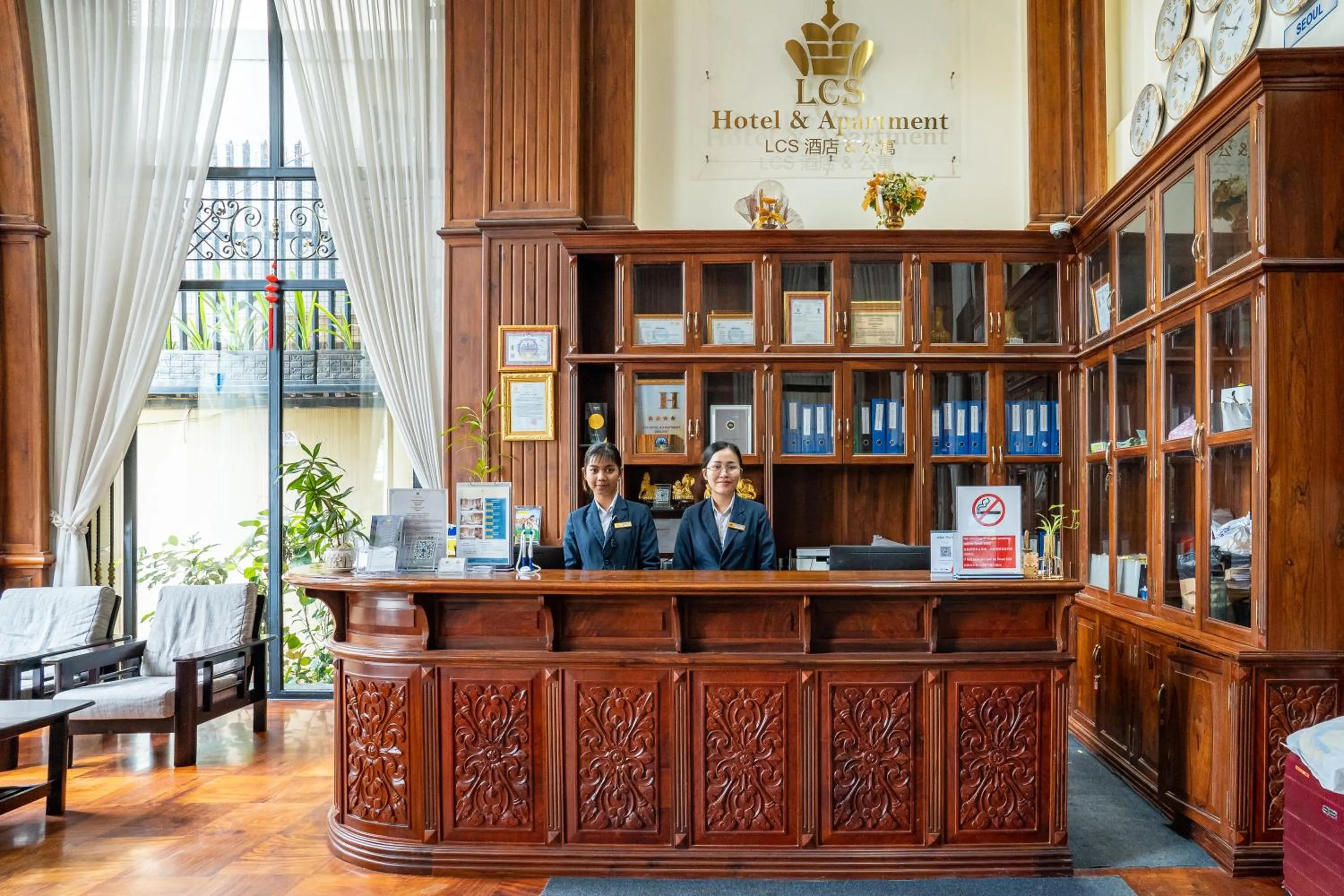 Lobby or reception in LCS Hotel & Apartment