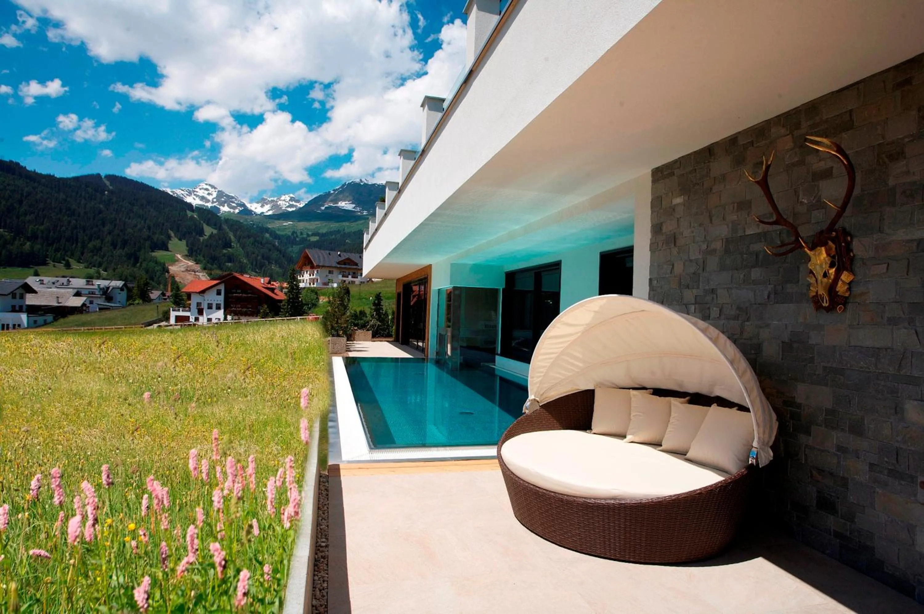 Spa and wellness centre/facilities in Wellnesshotel Cervosa