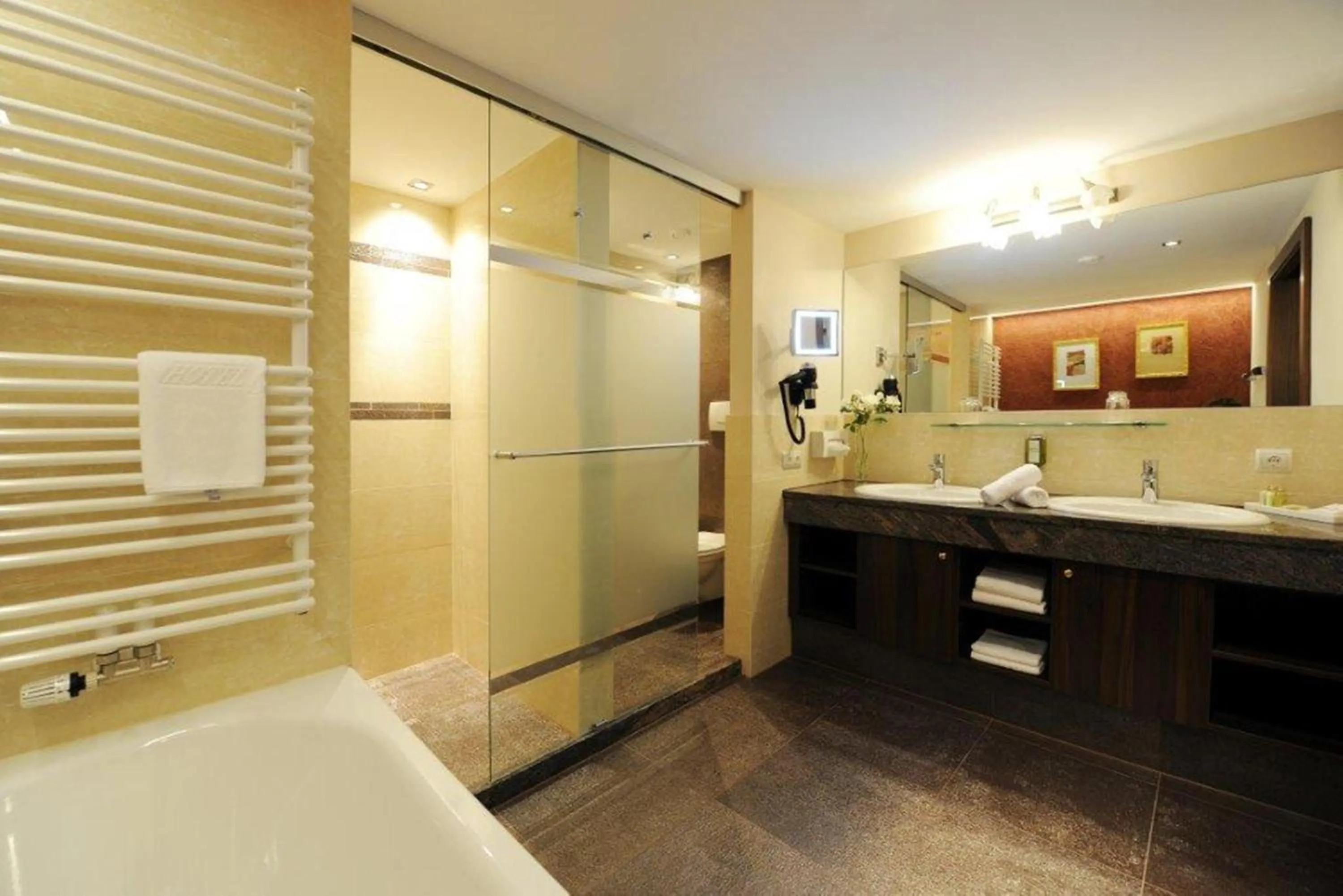 Bathroom in Wellnesshotel Cervosa