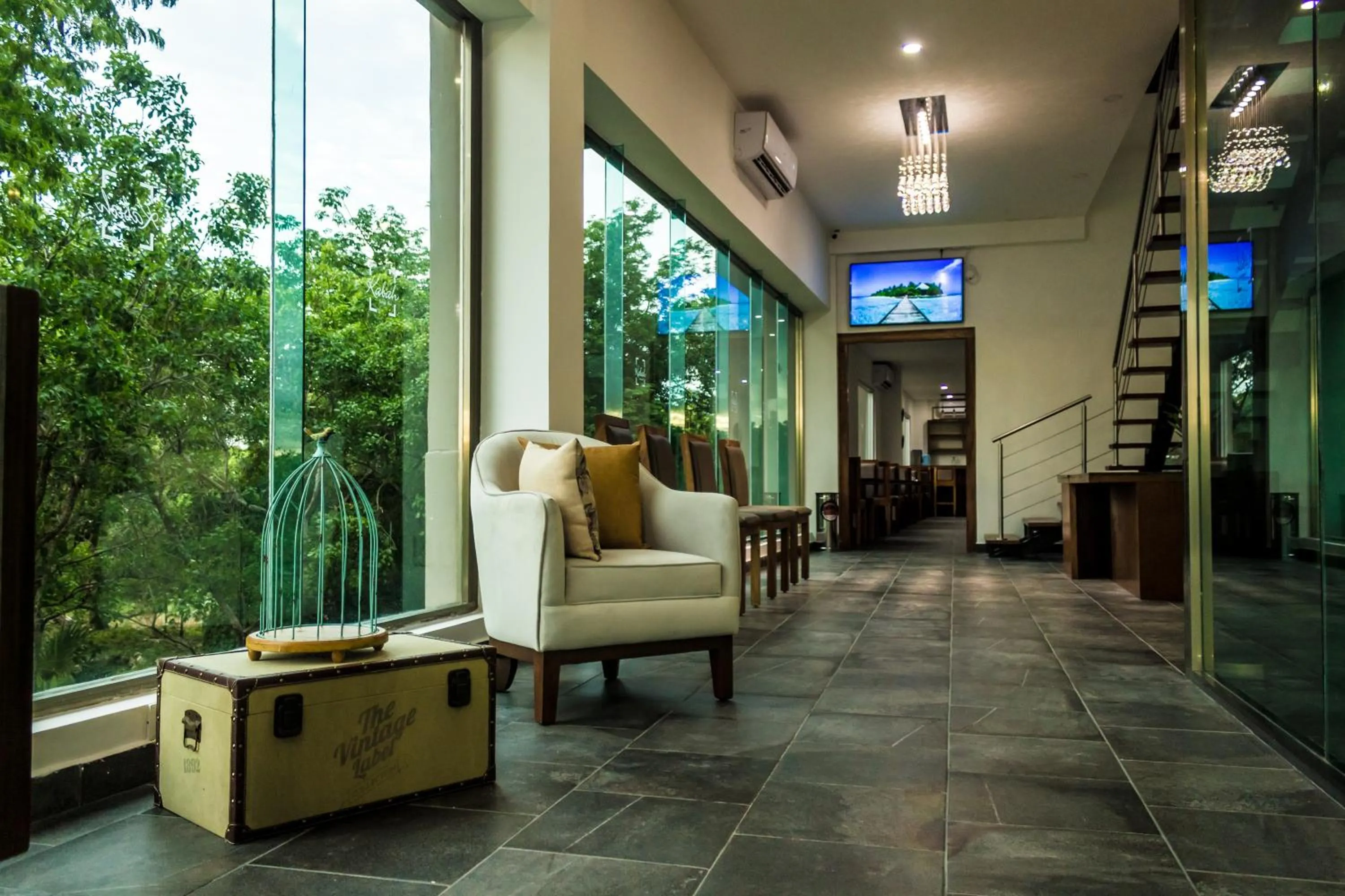 Lobby or reception in KABAH Cancun Hotel Boutique