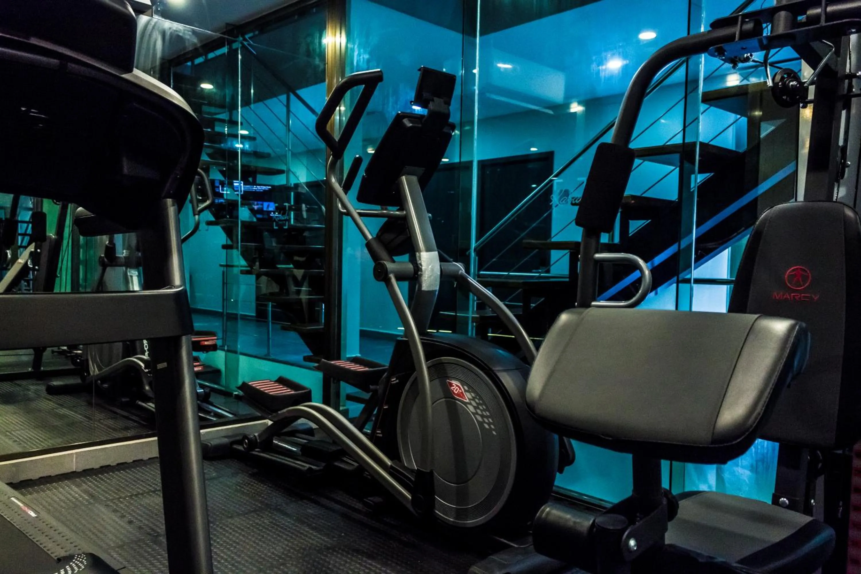 Fitness centre/facilities in KABAH Cancun Hotel Boutique