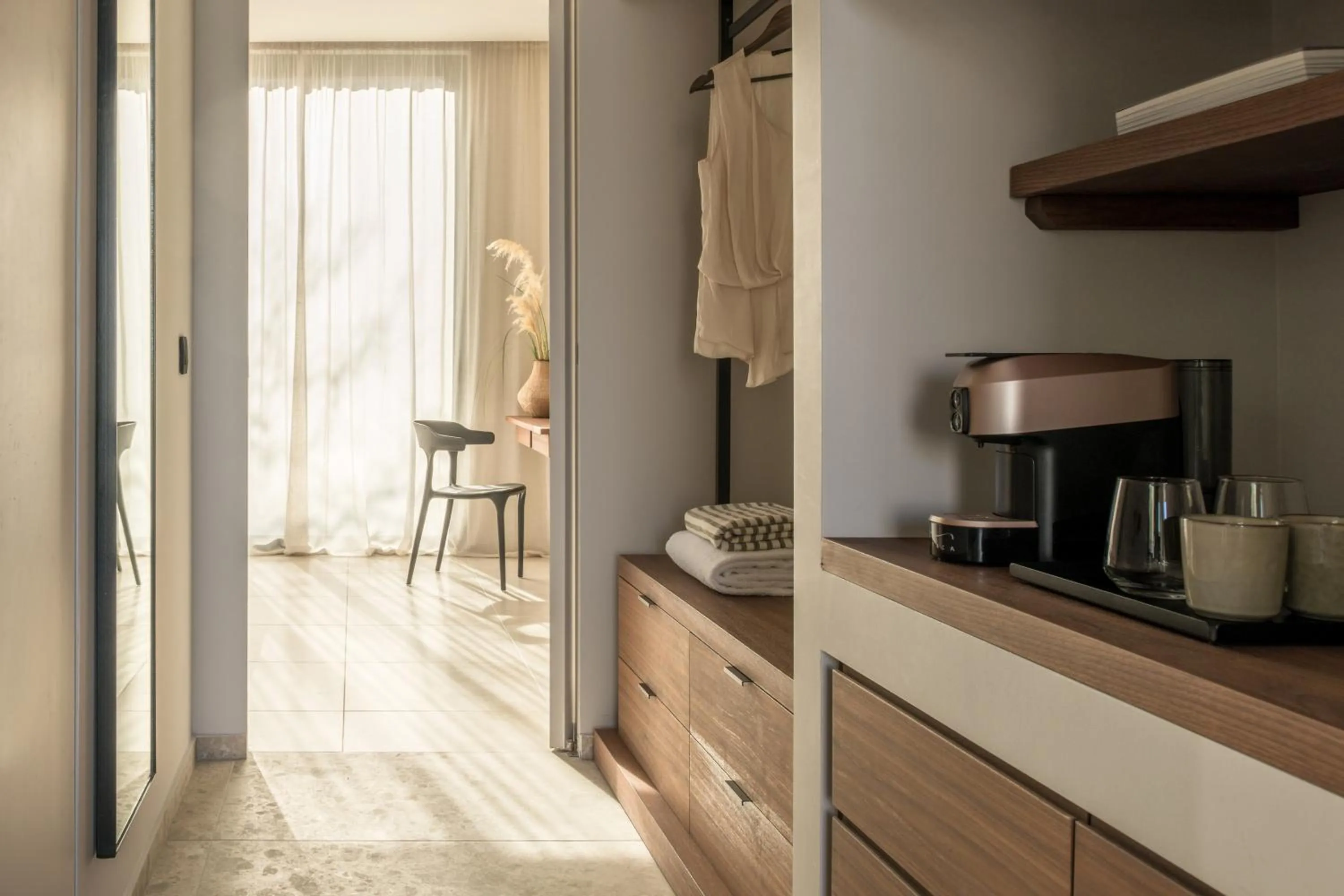 Coffee/tea facilities in Lindos Aqua Terra