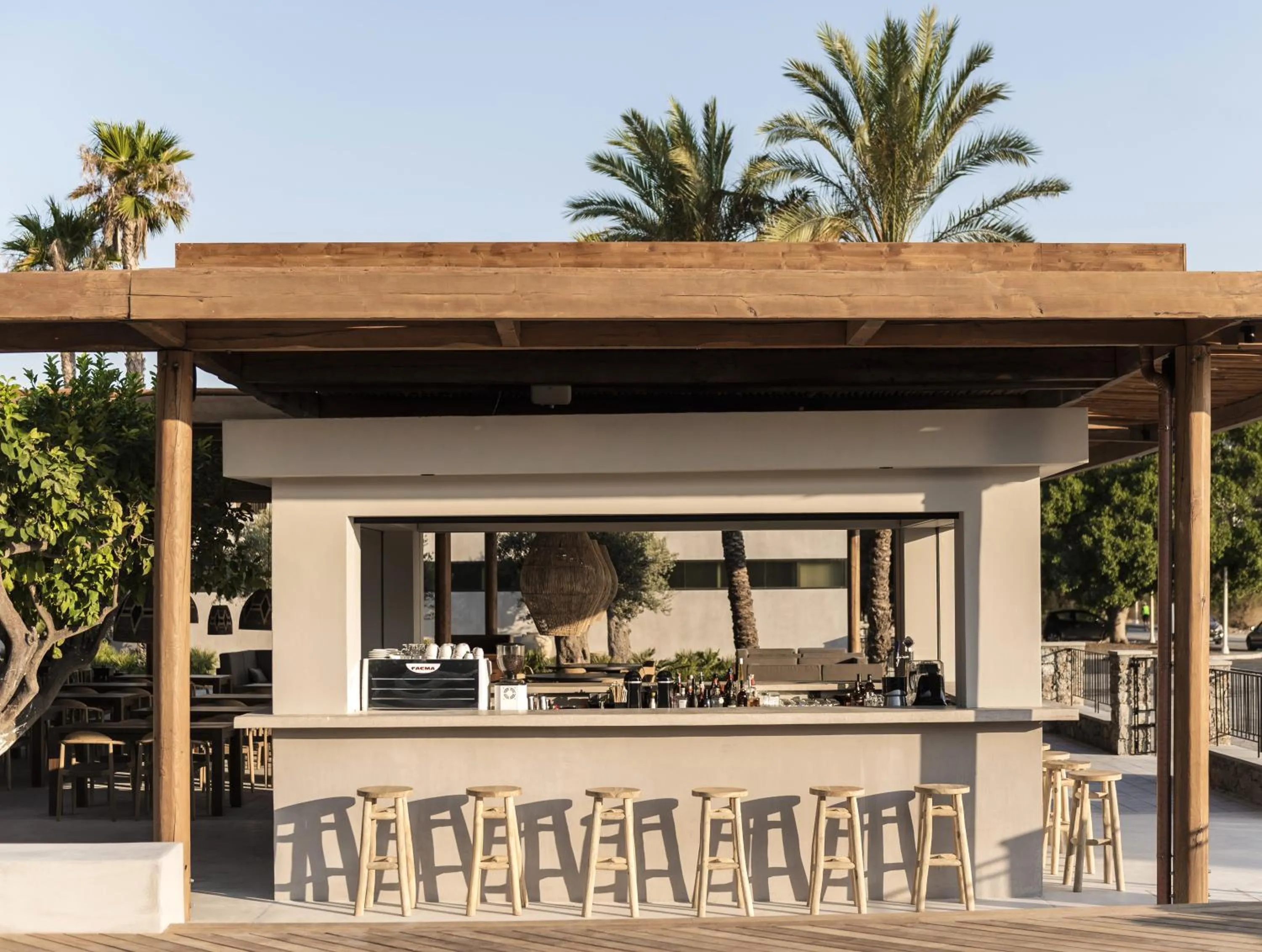 Lounge or bar in Lindos Aqua Terra