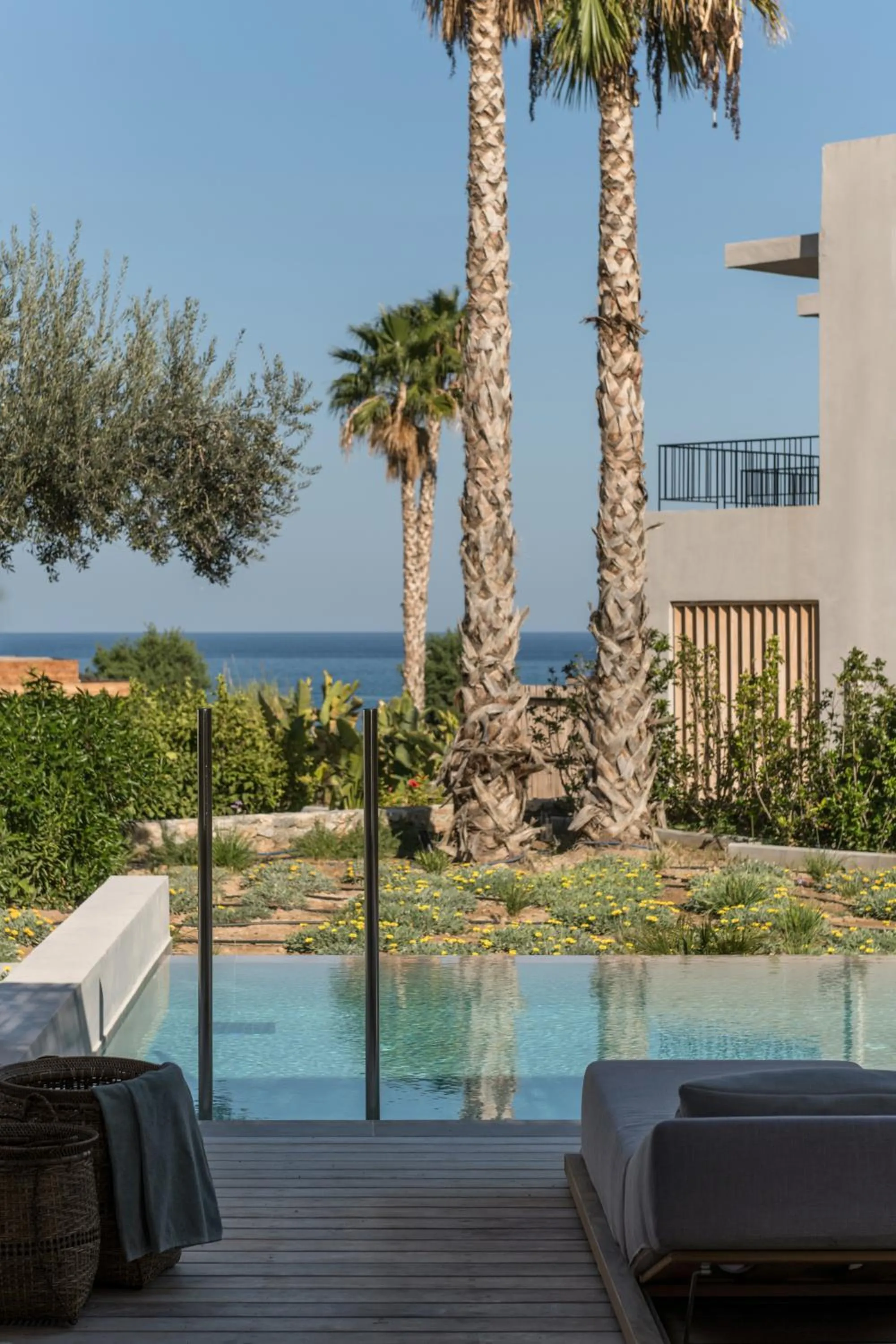 Balcony/Terrace in Lindos Aqua Terra