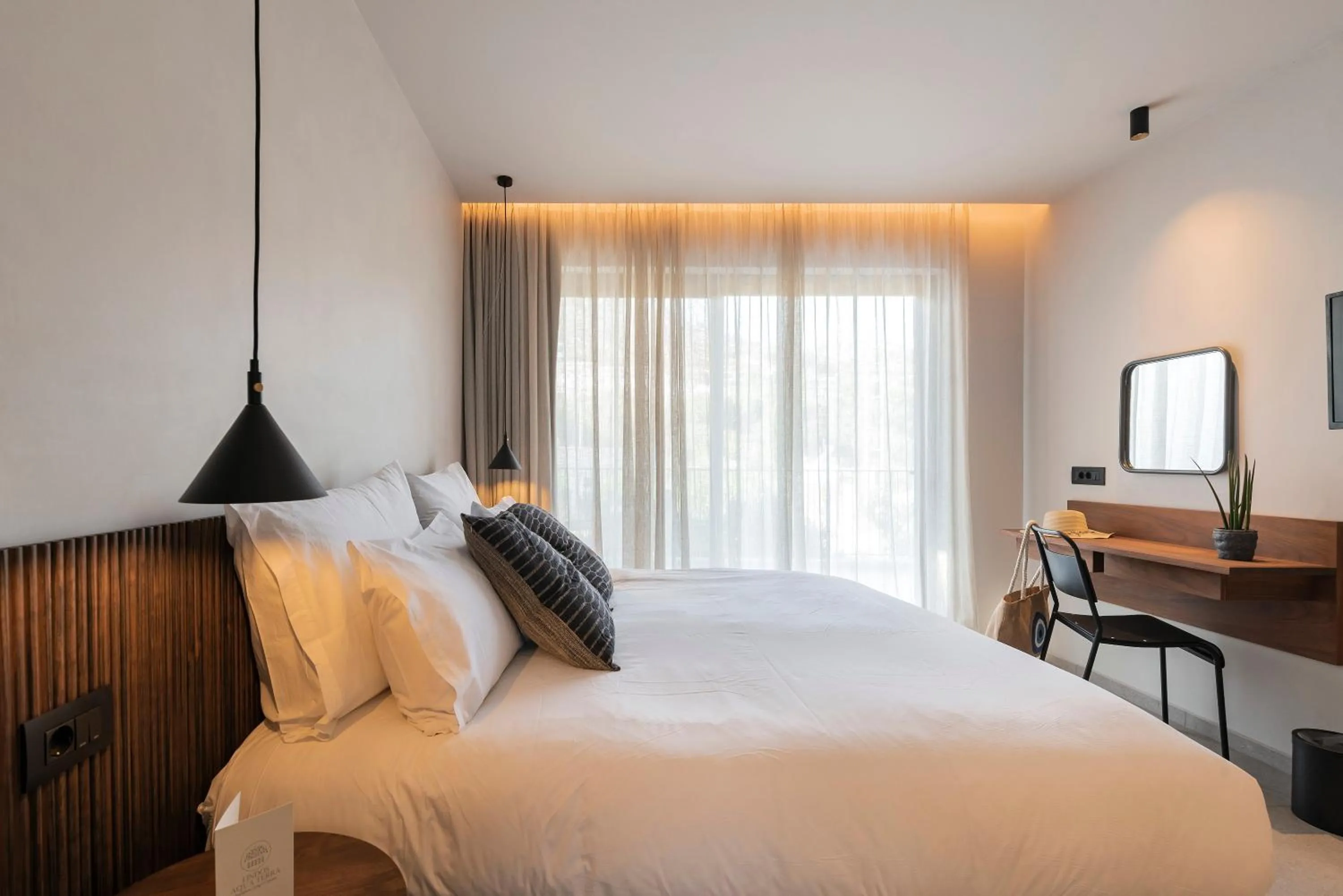 Bed in Lindos Aqua Terra