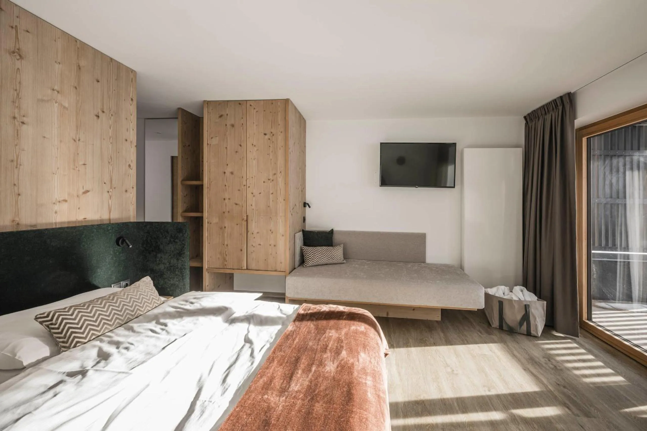 Bed in Hotel Plan de Gralba - das Berghotel