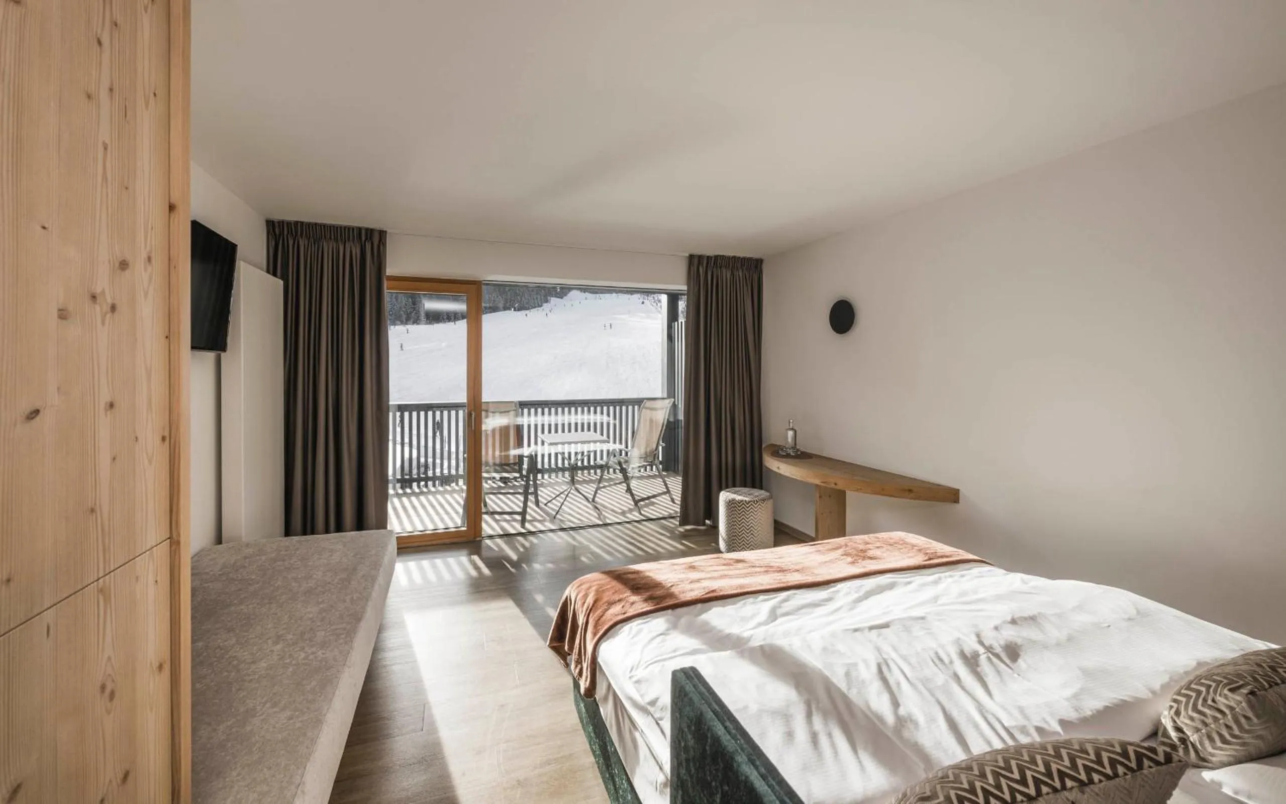 Bed in Hotel Plan de Gralba - das Berghotel