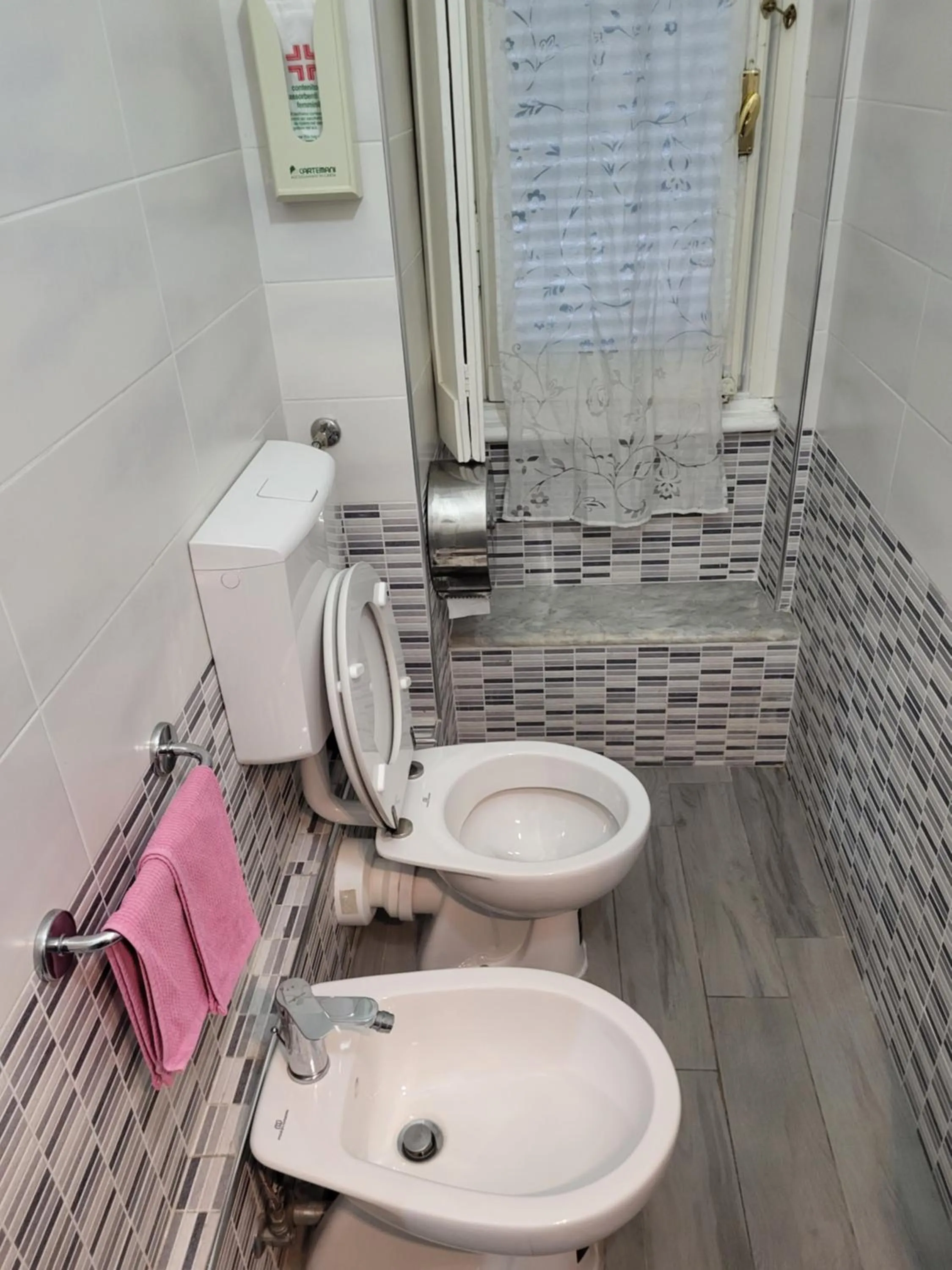 Toilet in Hotel Barone