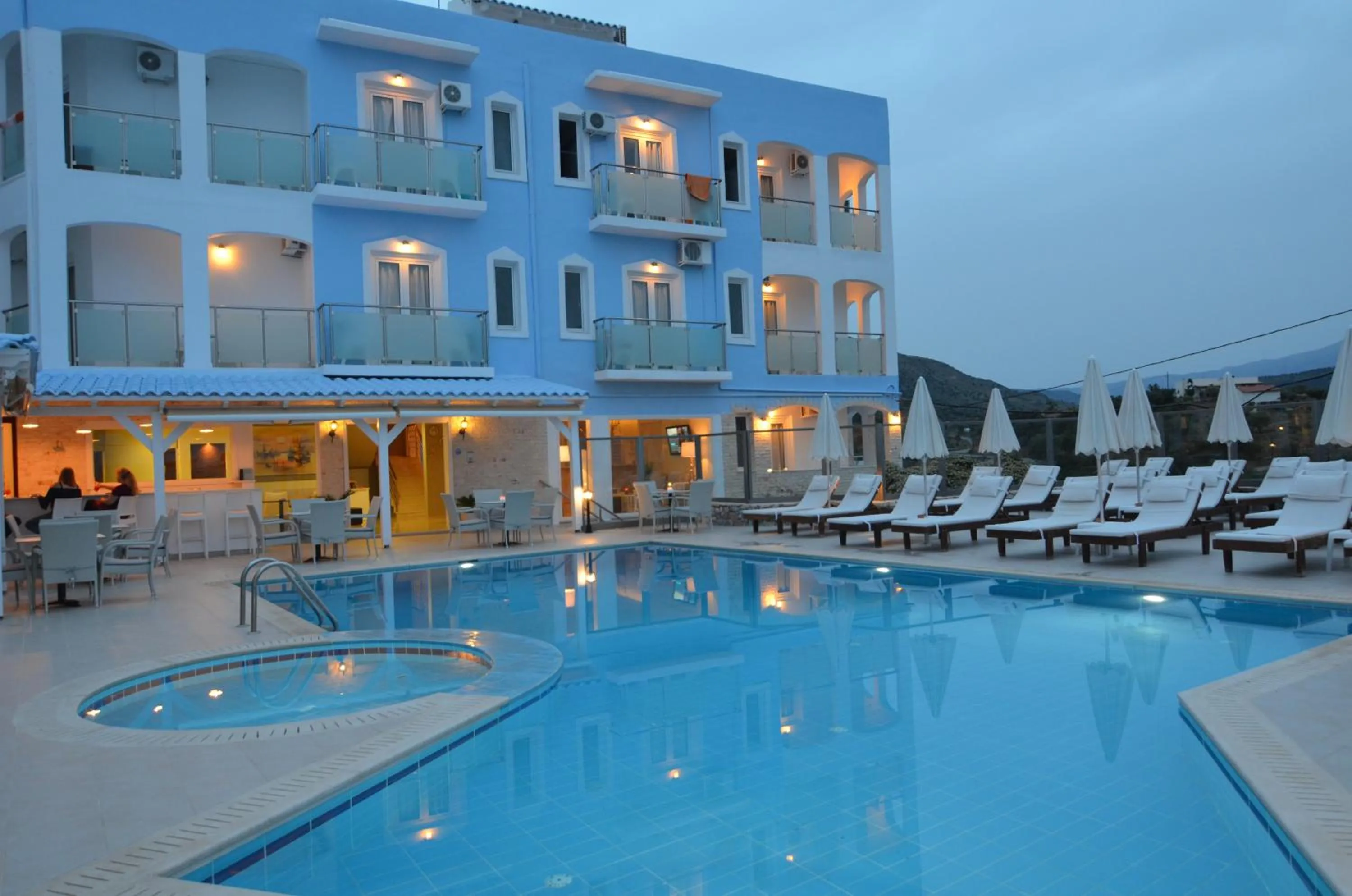 Swimming pool in Areti Hotel