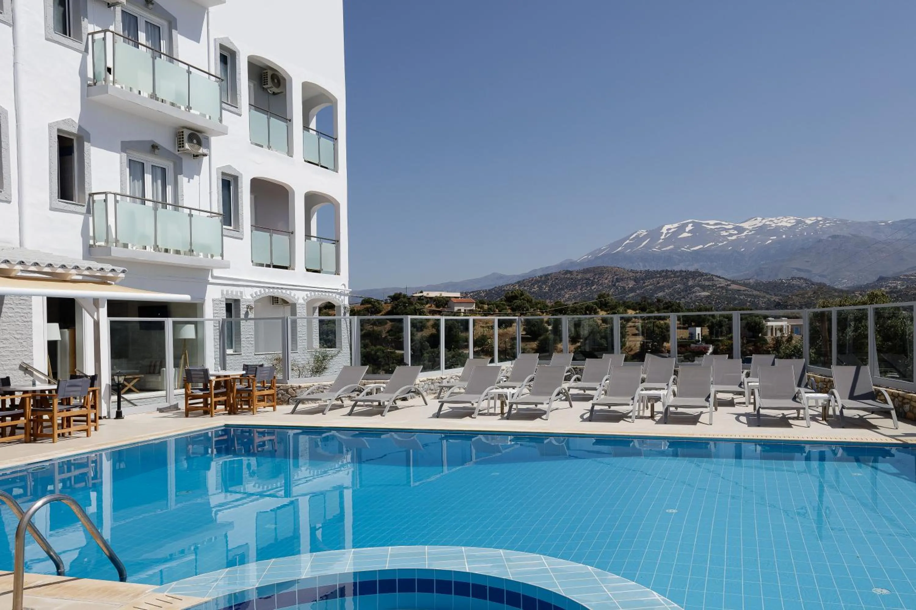 Swimming pool in Areti Hotel