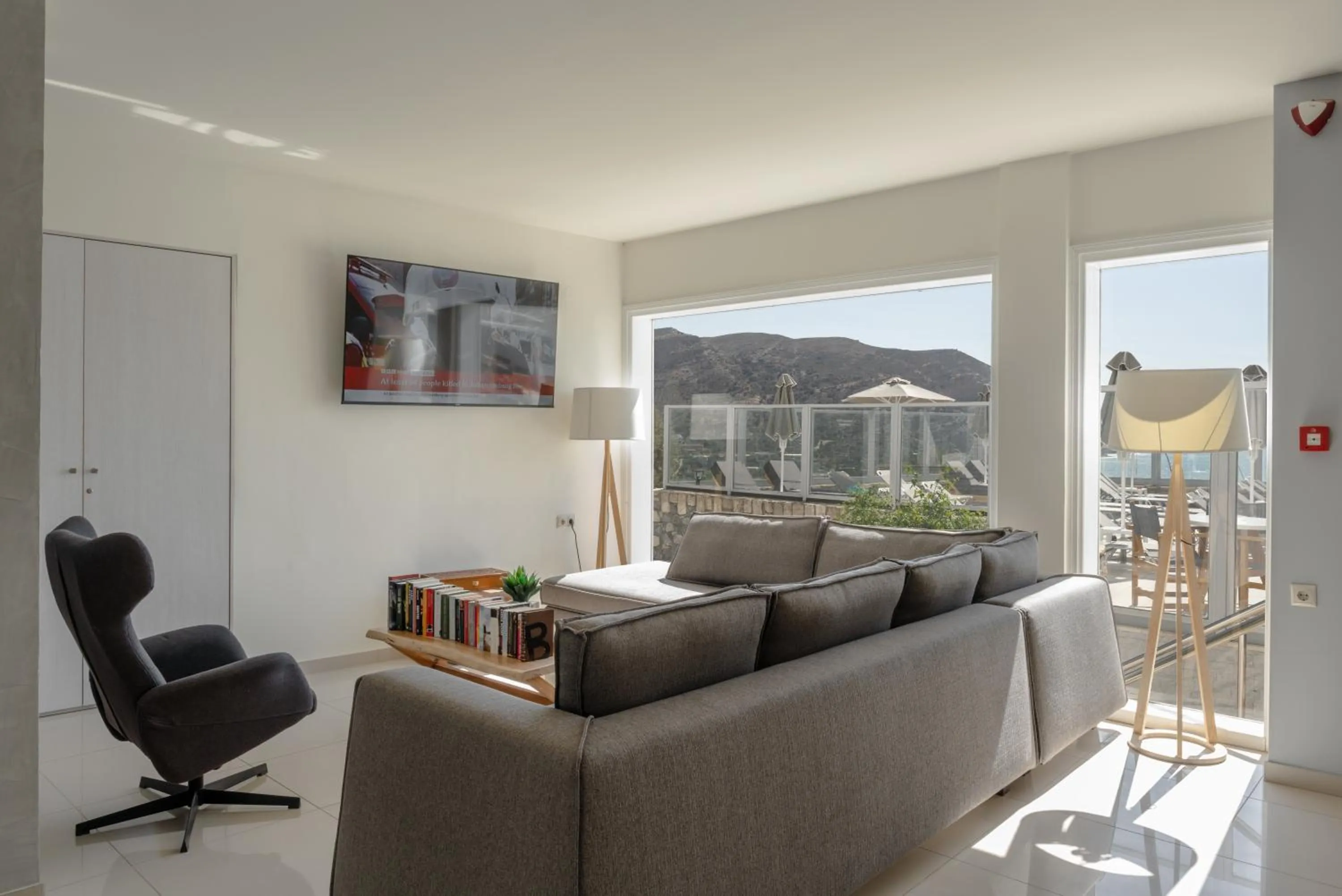 Living room in Areti Hotel