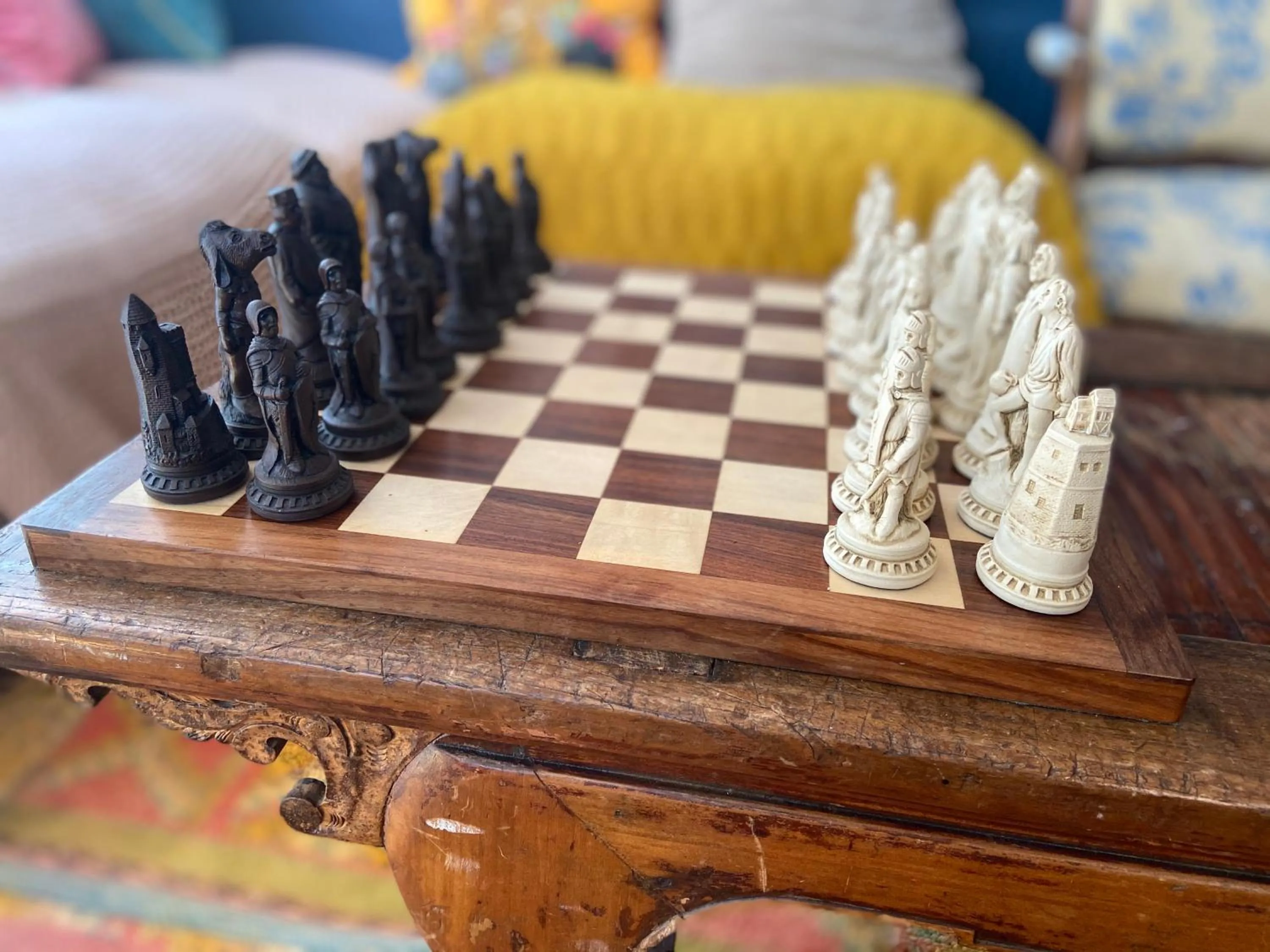 Living room in Boho Beach House - Beach location
