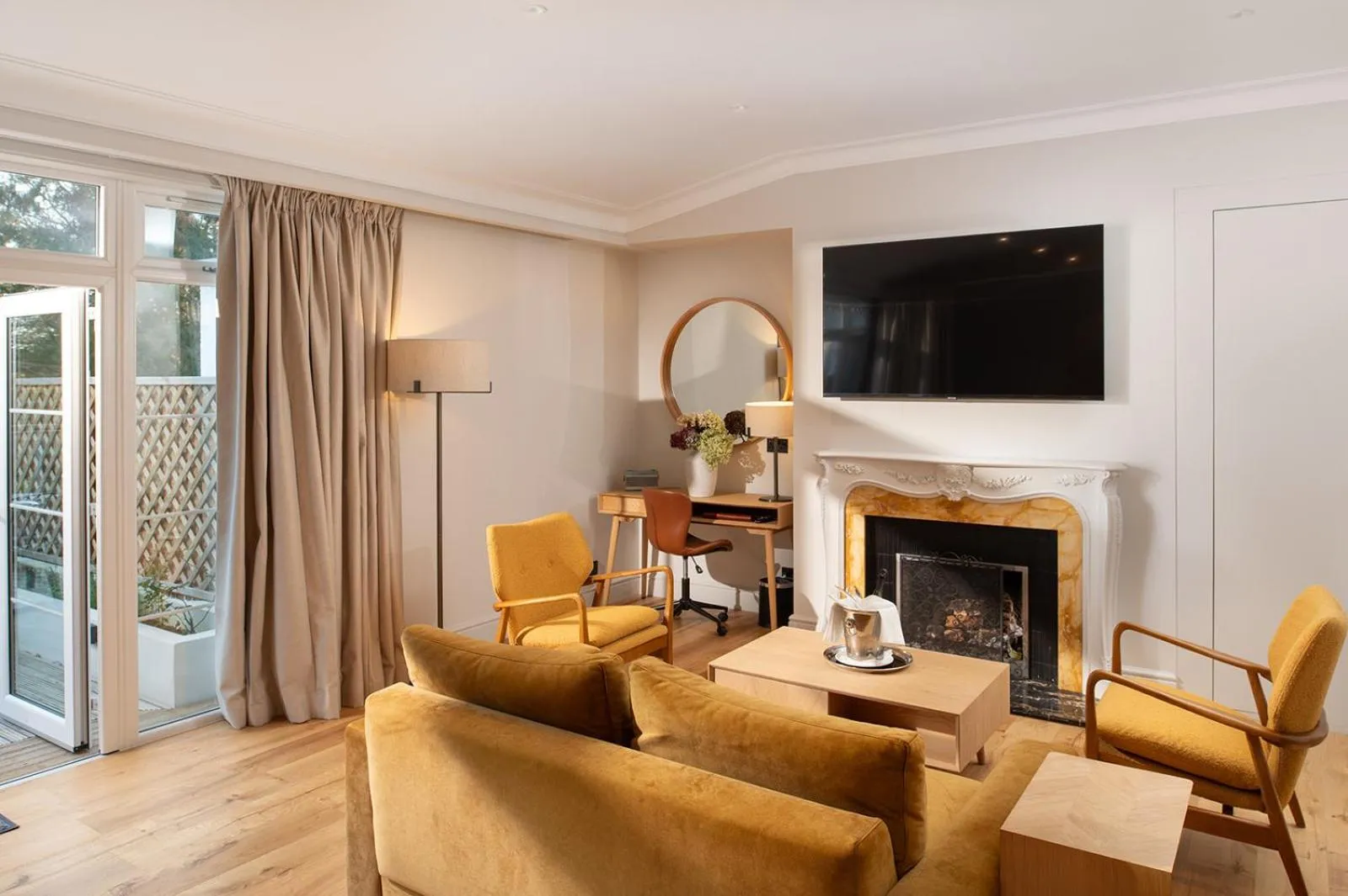 fireplace in Rufflets St Andrews