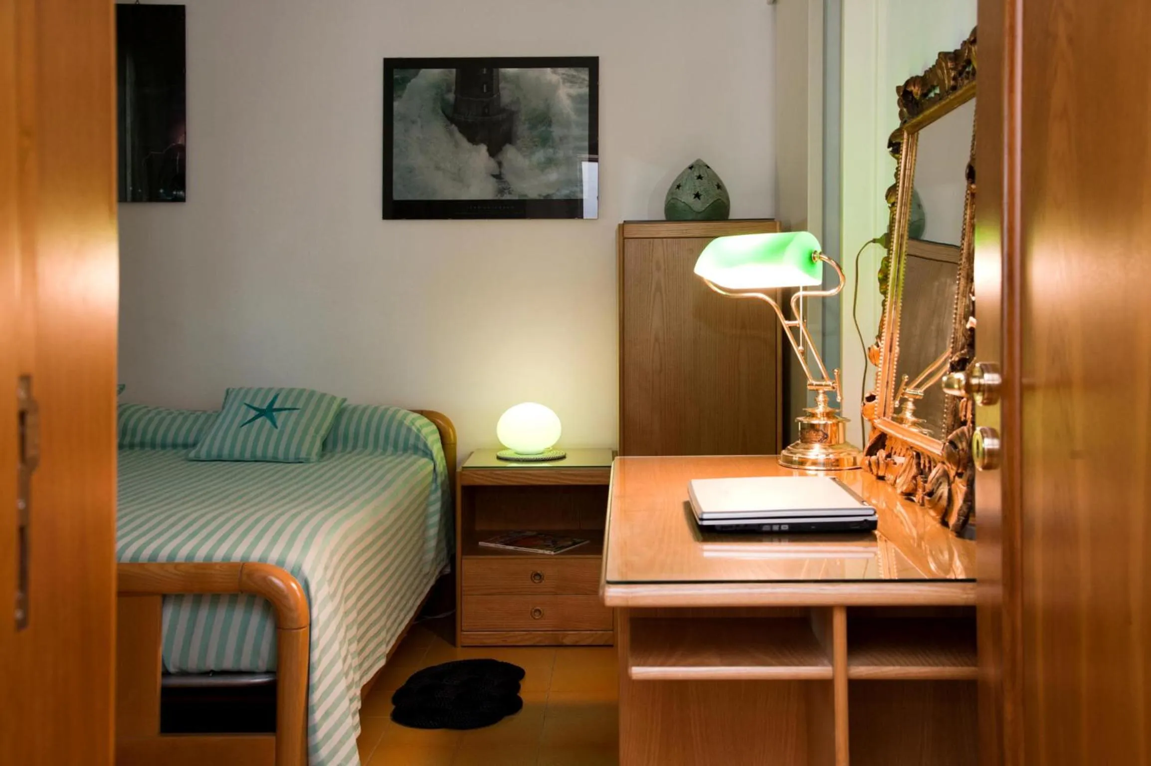 Decorative detail, Bed in B&B Villa Ines