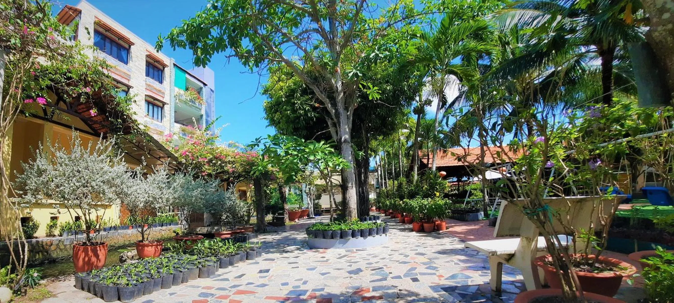 Property building in Thanh Dat Resort