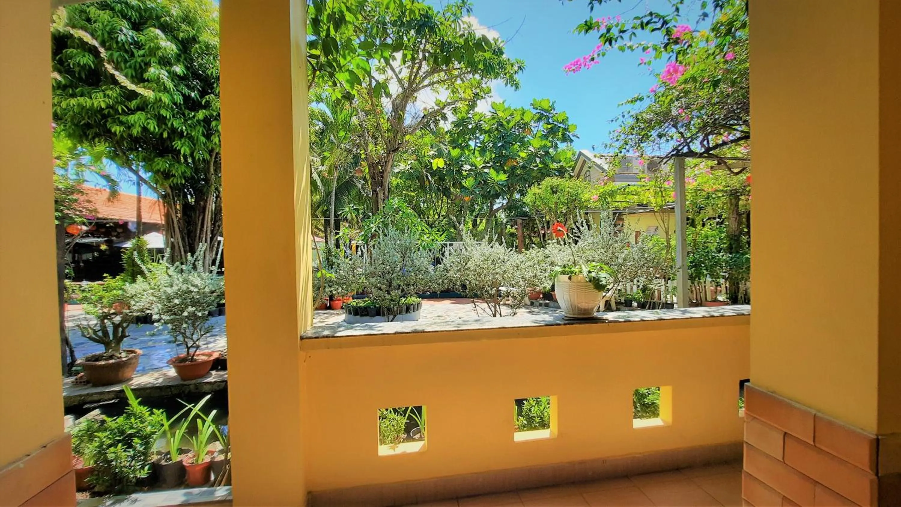 Garden in Thanh Dat Resort