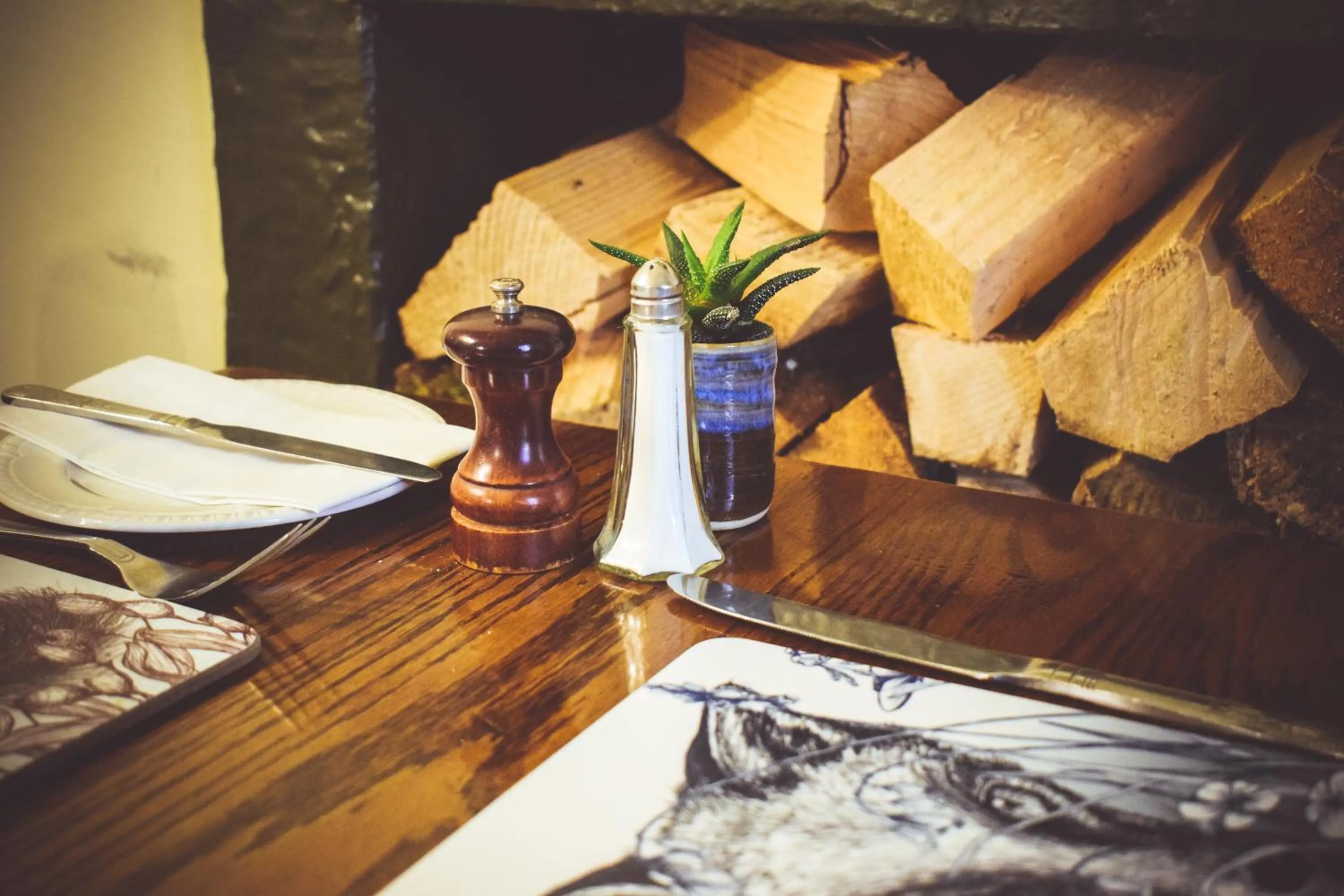 Dining area in The Creggans Inn