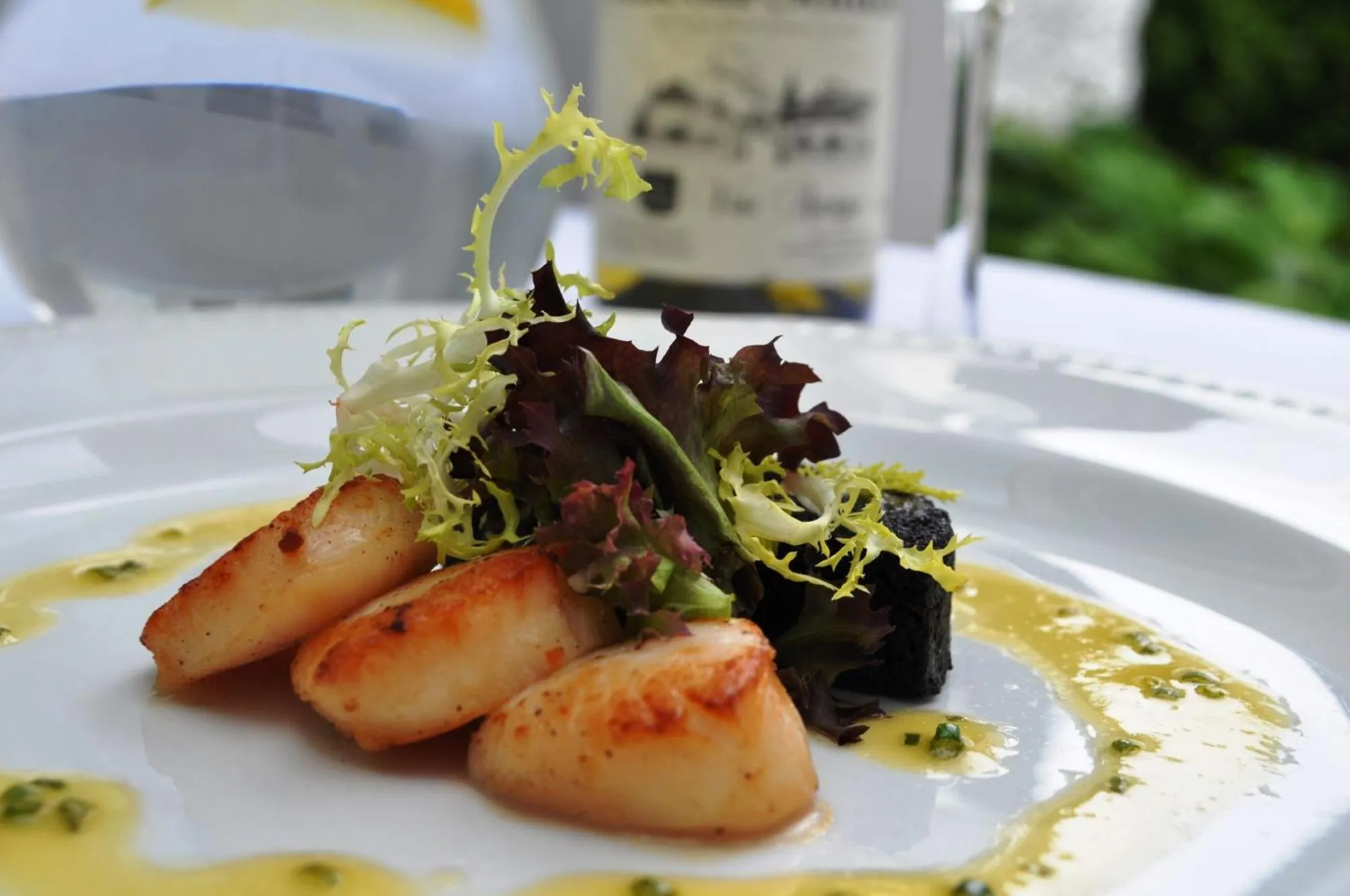 Food close-up in The Creggans Inn