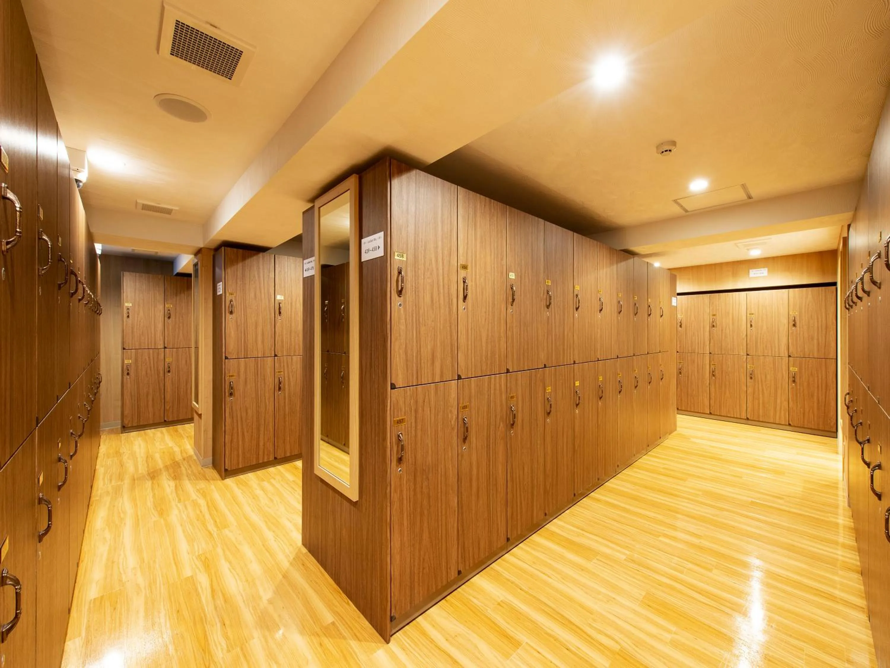 Decorative detail in Capsule Hotel Anshin Oyado Premium Resort Kyoto Shijo Karasuma