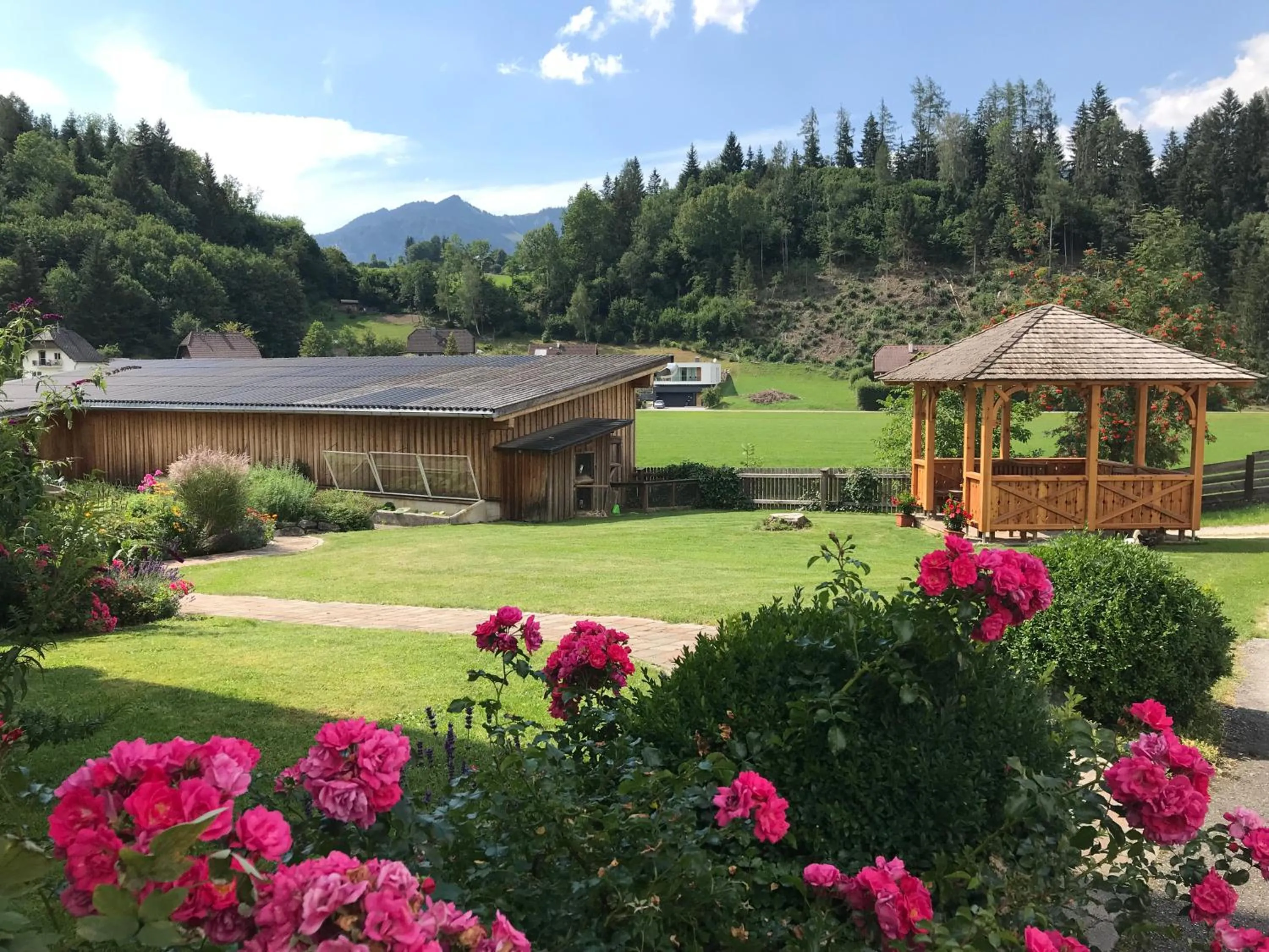 Garden in Pension Glitschnerhof