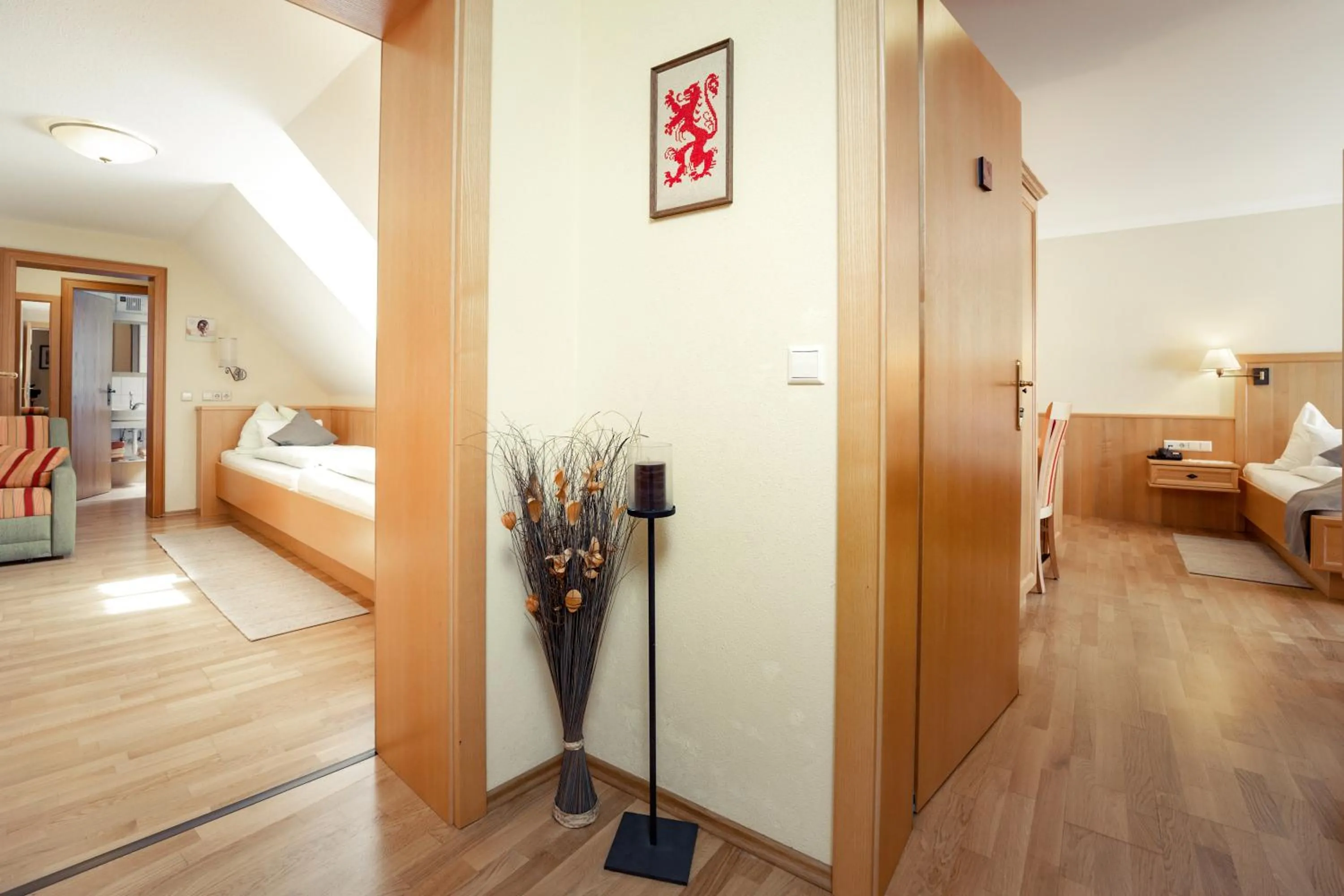 Bedroom, Bed in Pension Glitschnerhof