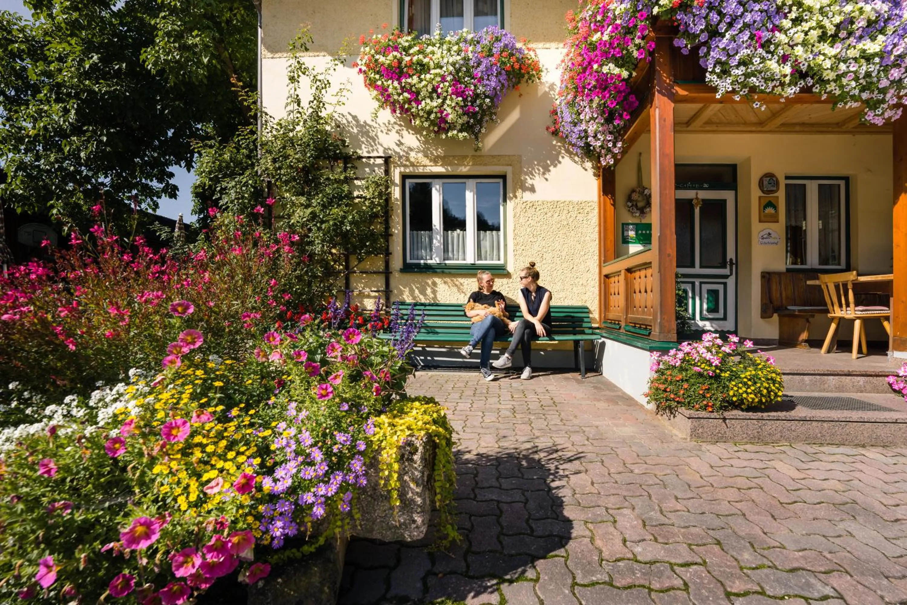Facade/entrance in Pension Glitschnerhof