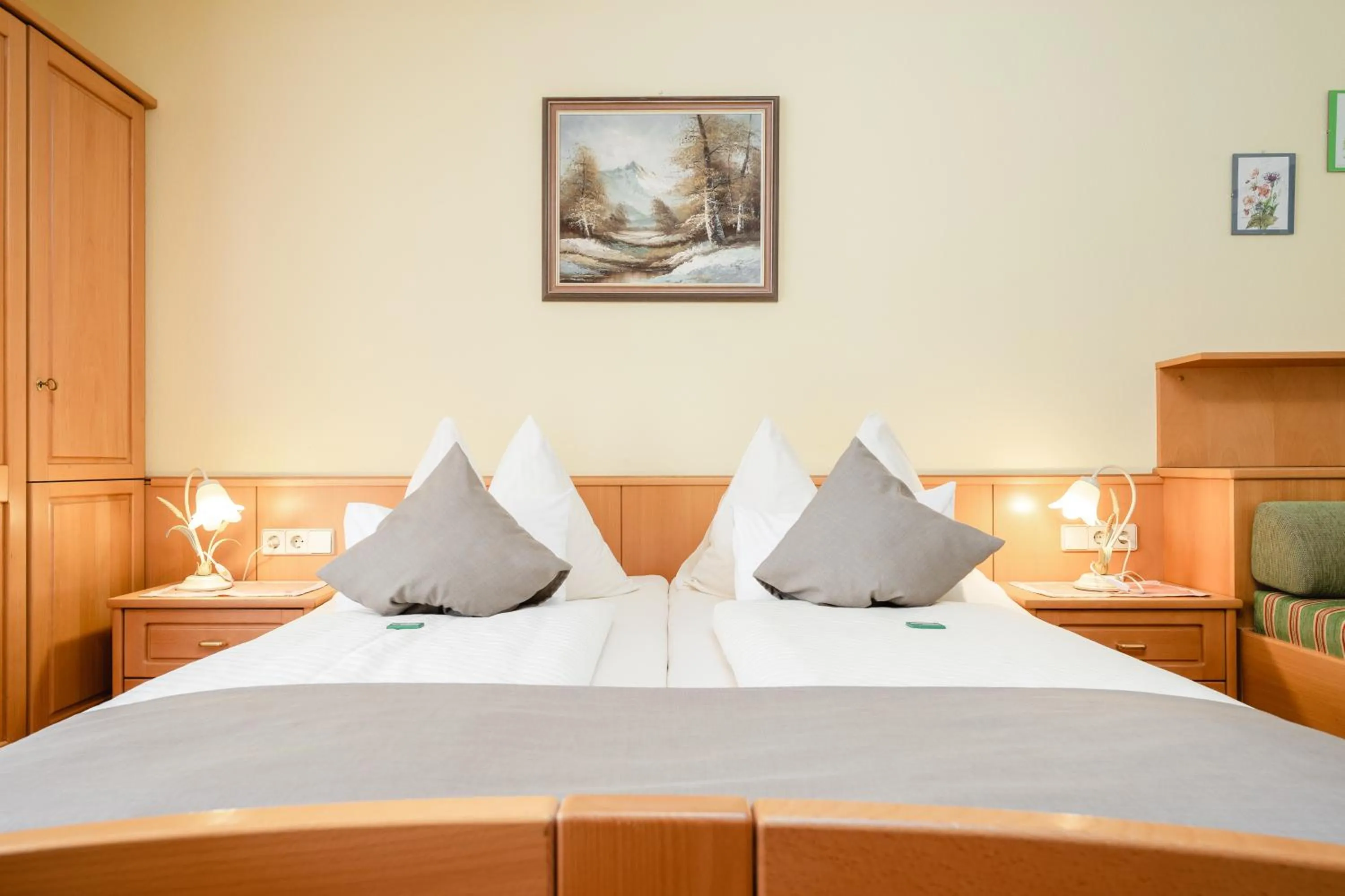 Bedroom, Bed in Pension Glitschnerhof