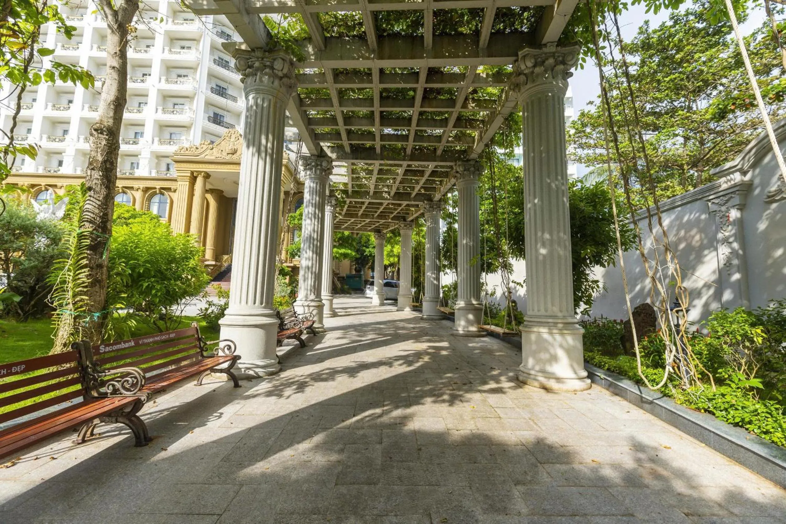 On site in Thien Thanh Resort