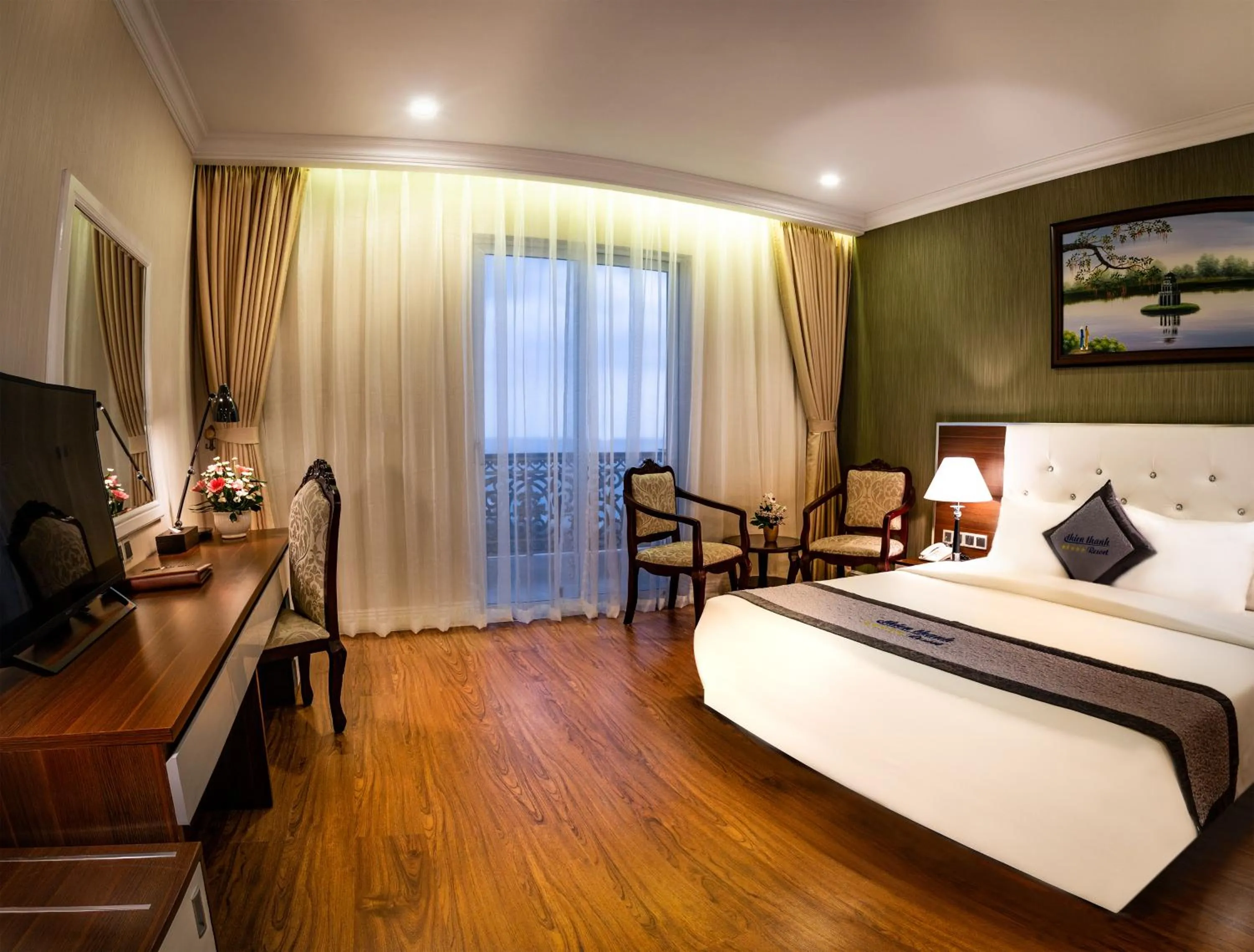 Photo of the whole room, Bed in Thien Thanh Resort