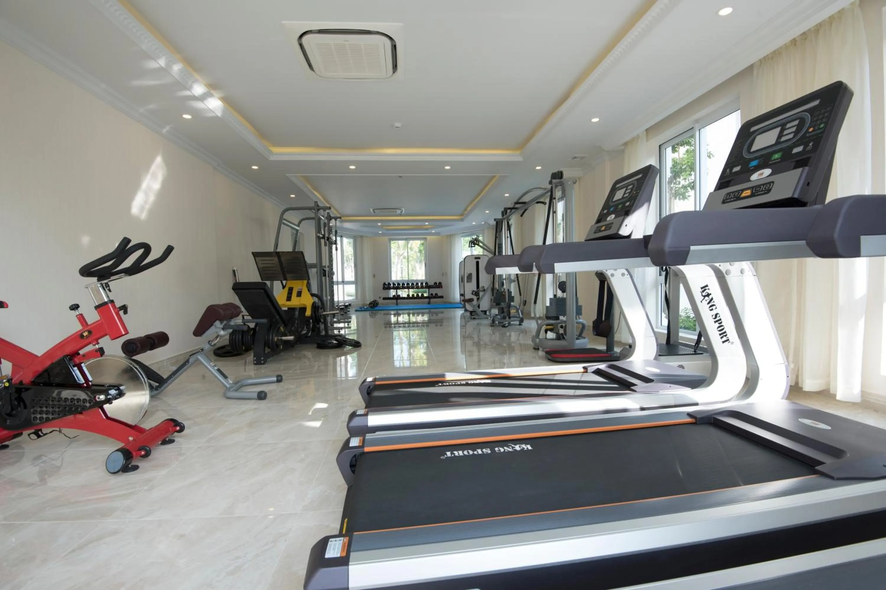 Fitness centre/facilities in Thien Thanh Resort