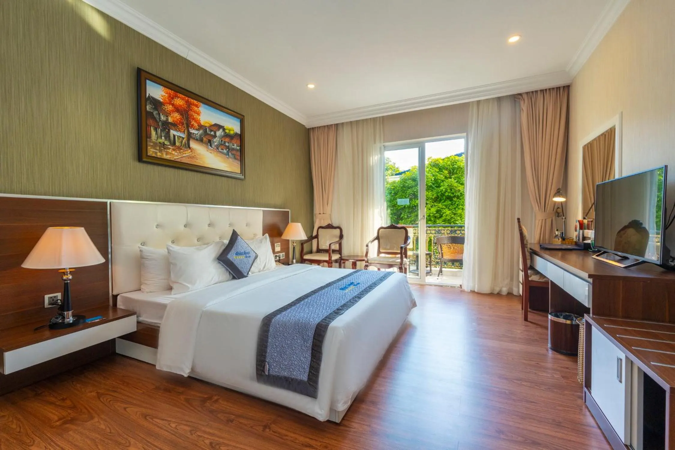 Bedroom, Bed in Thien Thanh Resort