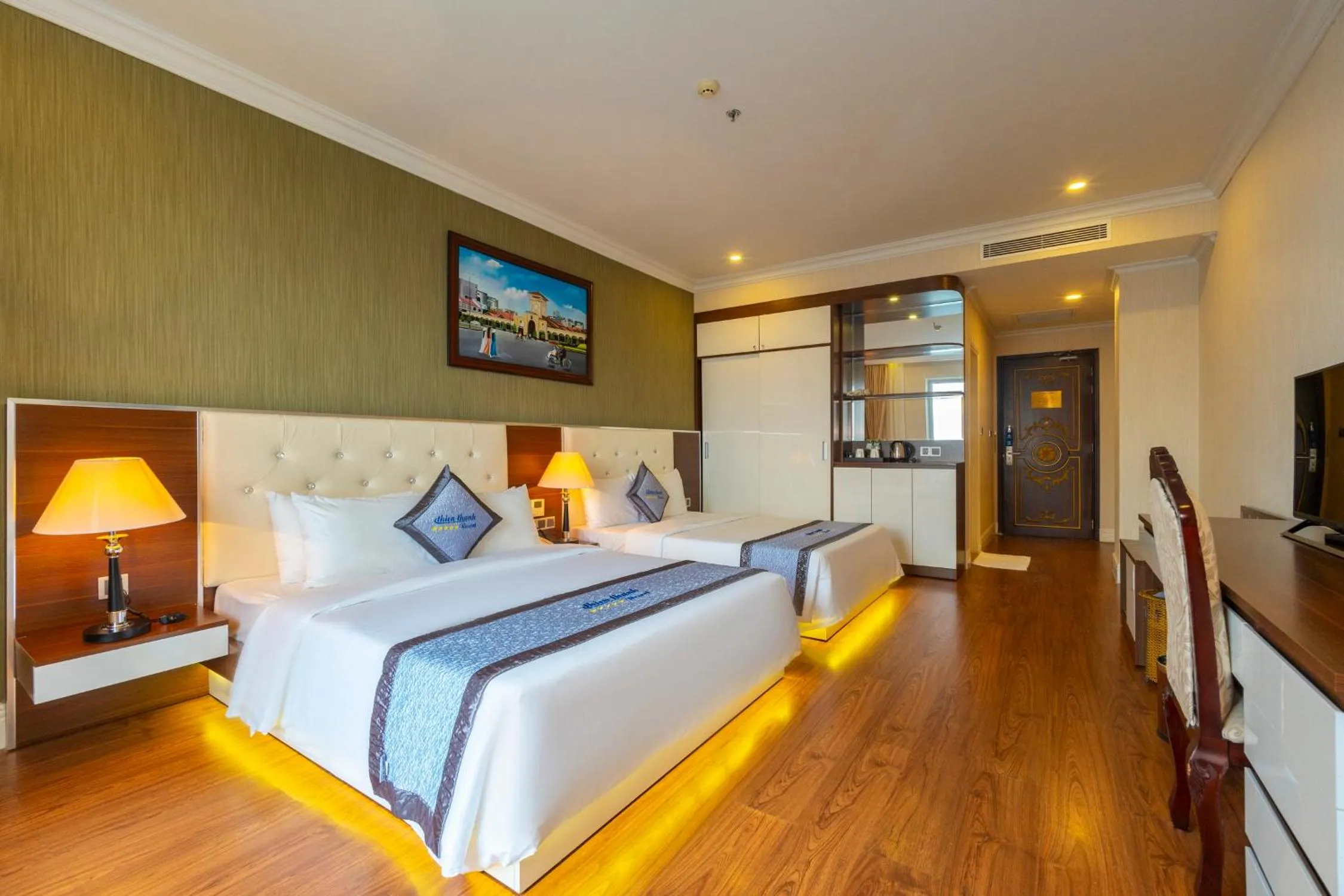 Bedroom, Bed in Thien Thanh Resort