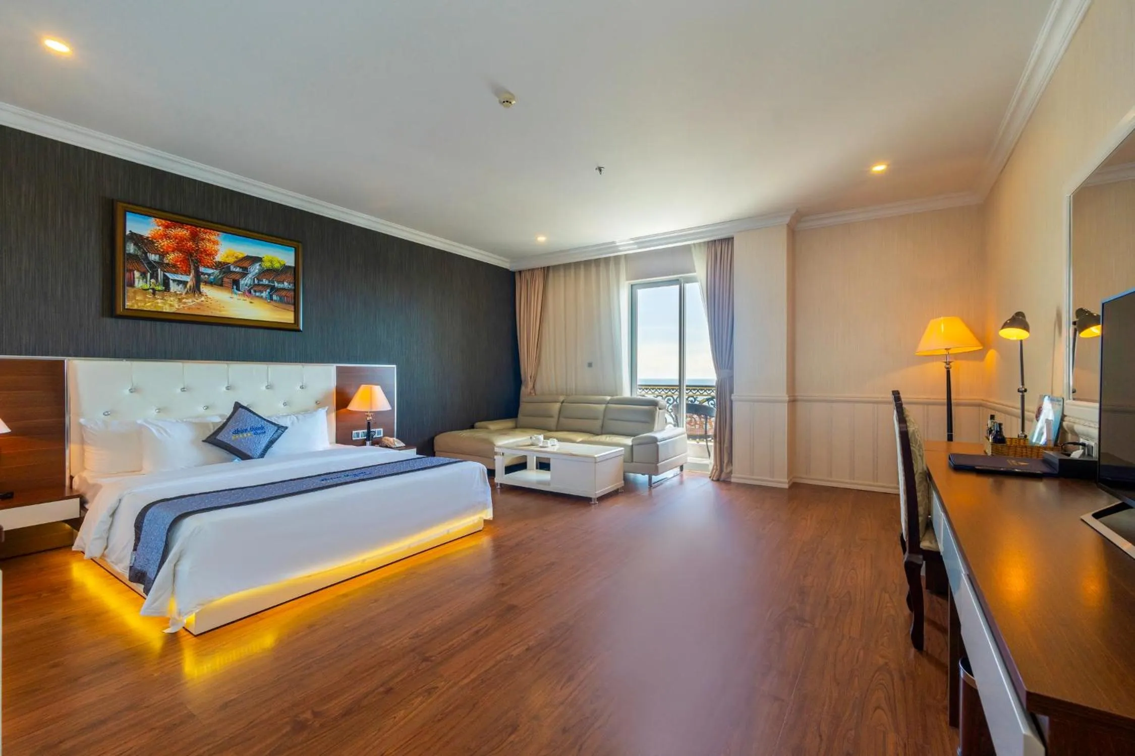 Bedroom, Bed in Thien Thanh Resort