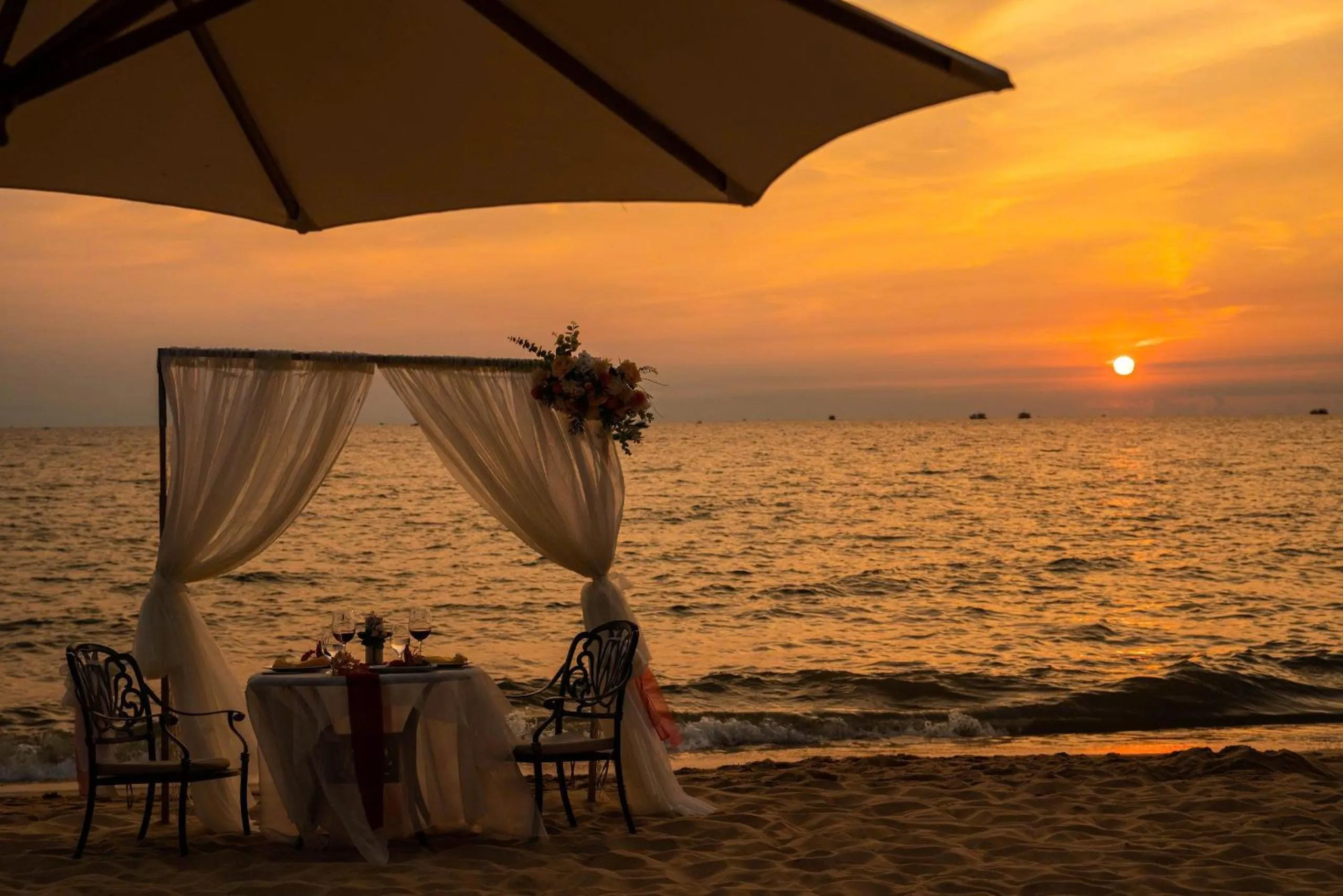 Beach in Thien Thanh Resort