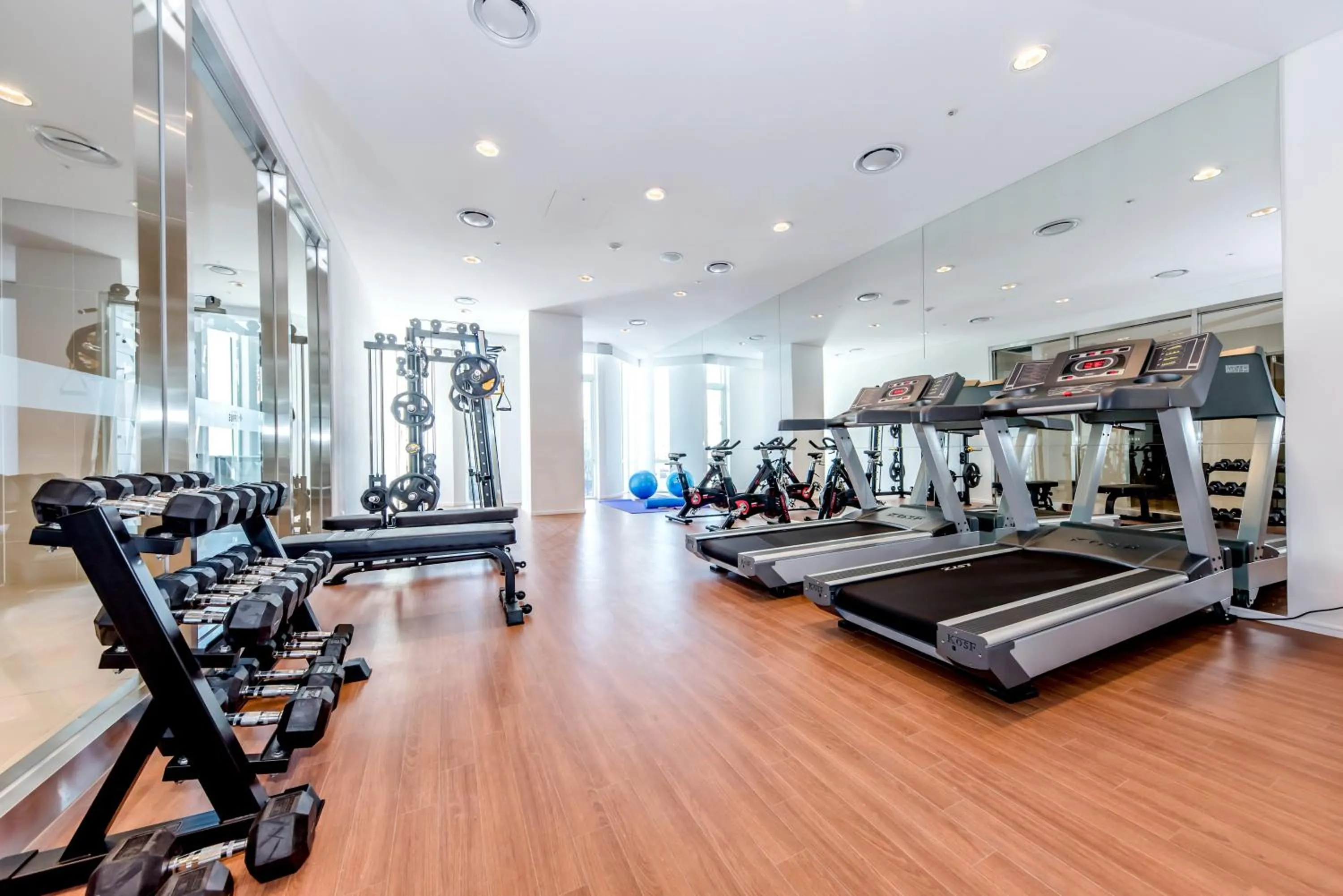 Fitness centre/facilities in Hotel Sirius