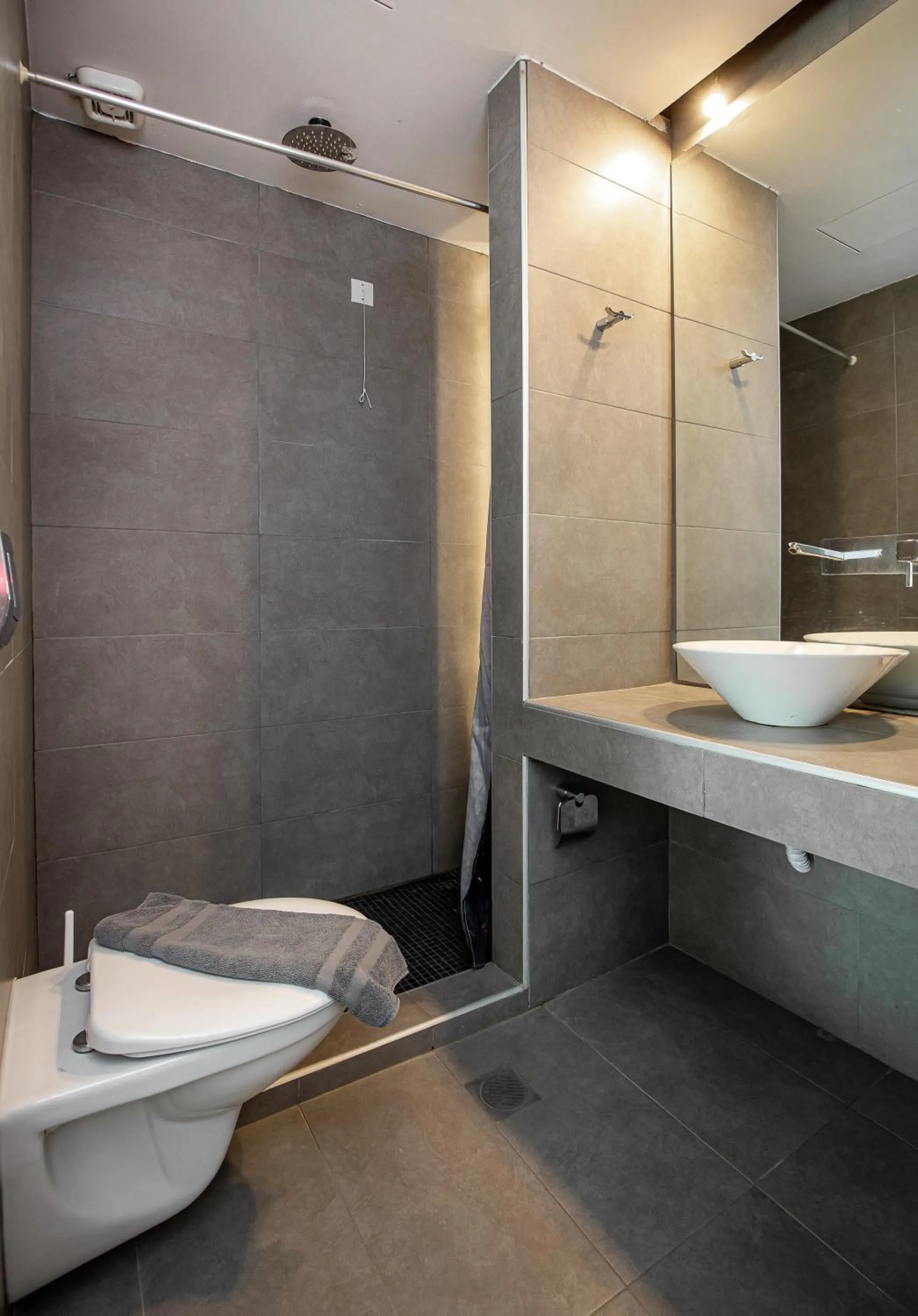 Bathroom in Kamari Beach Hotel