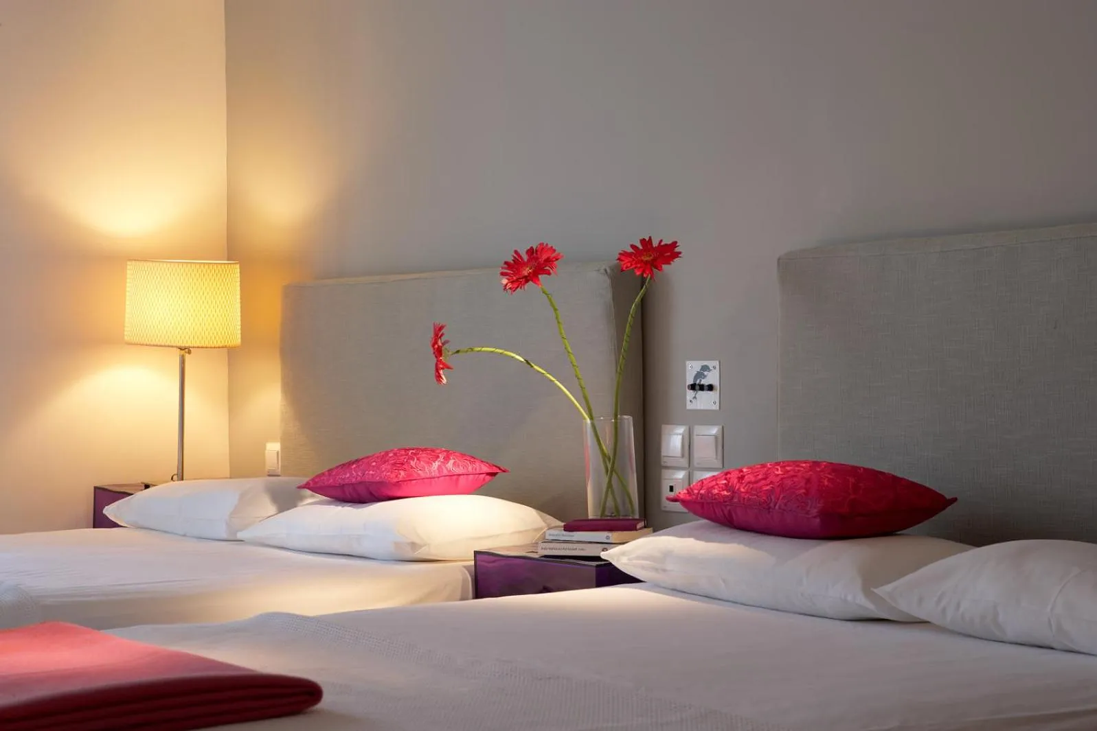 Bed in Kamari Beach Hotel