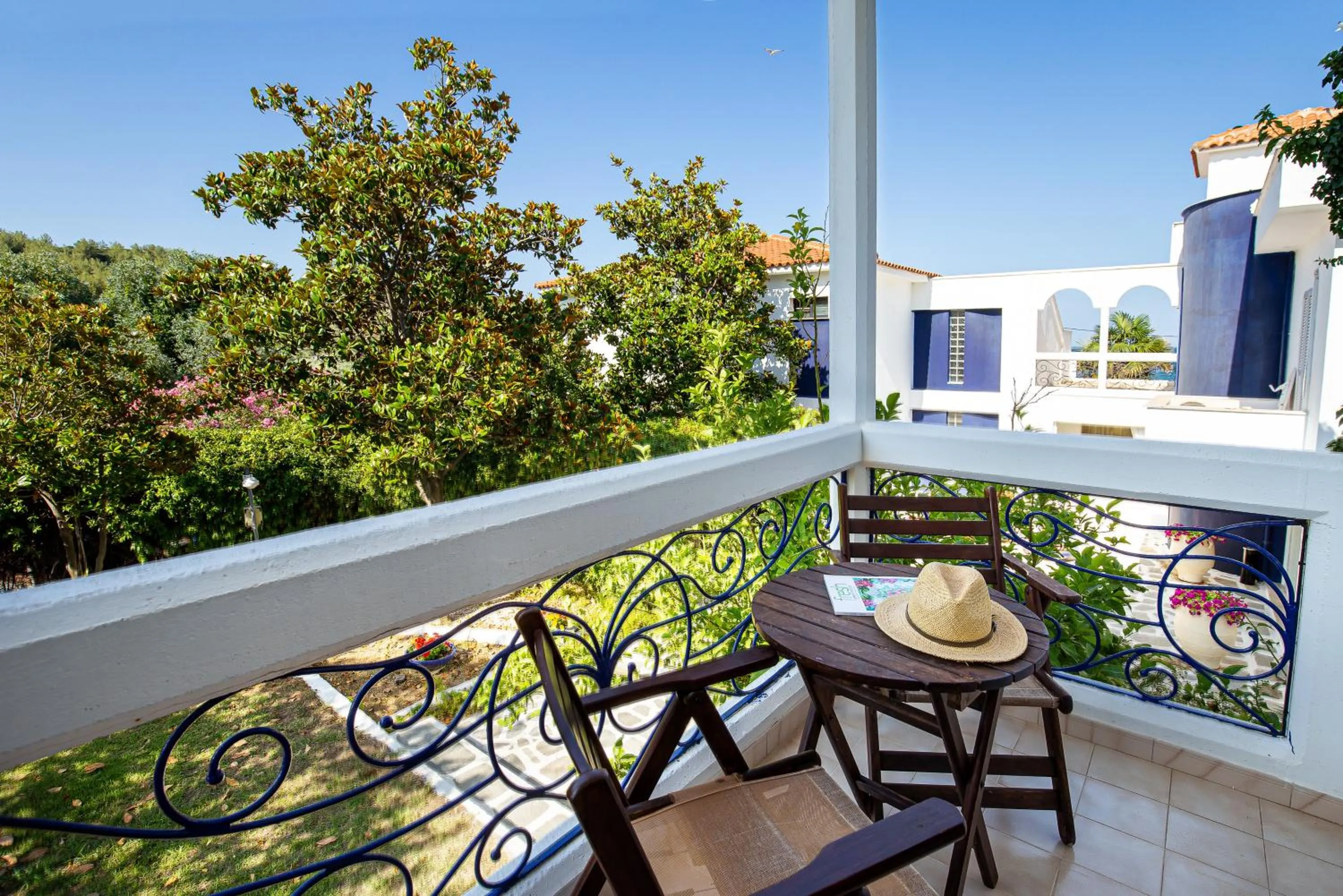 Balcony/Terrace in Kamari Beach Hotel