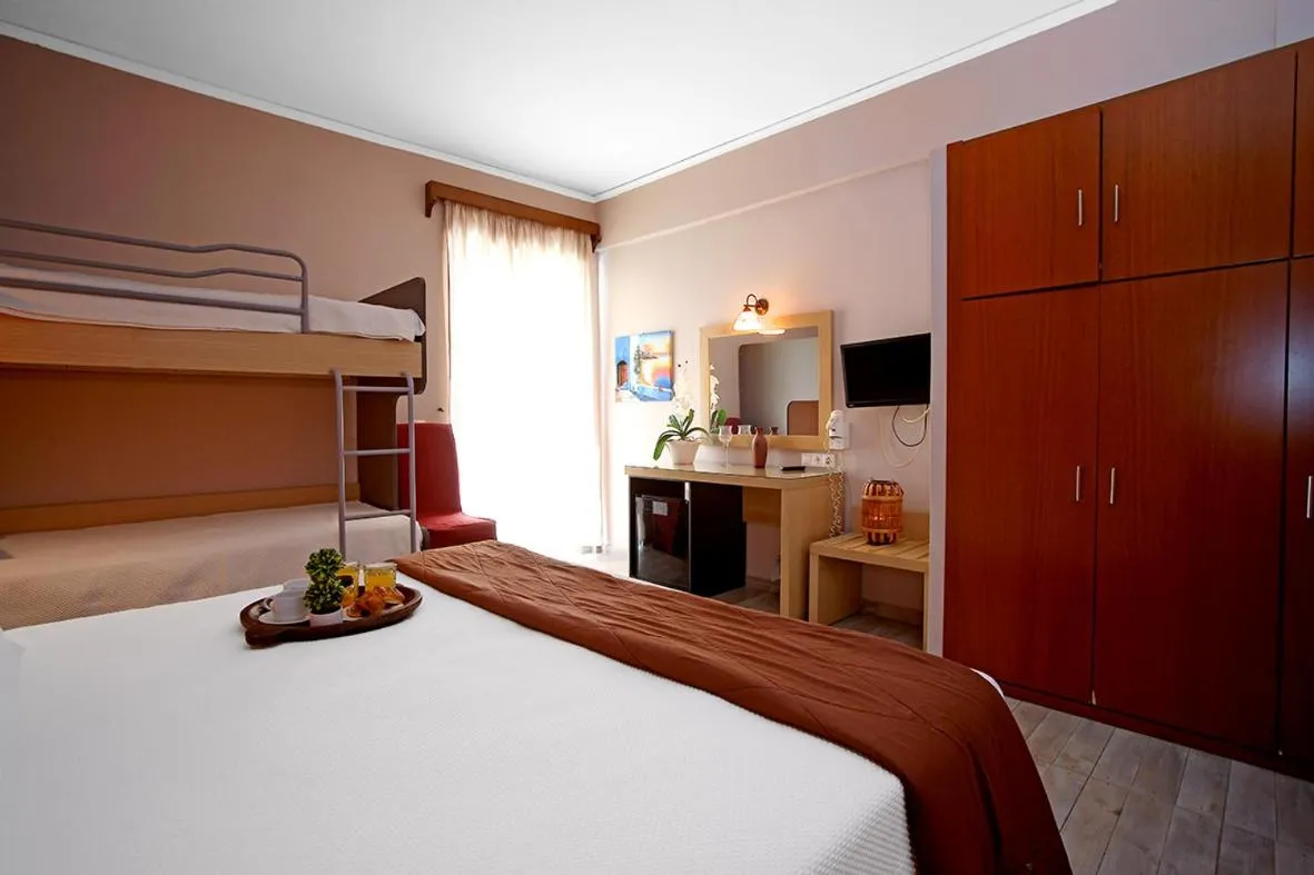 Photo of the whole room, Bed in Kyparissia Beach Hotel