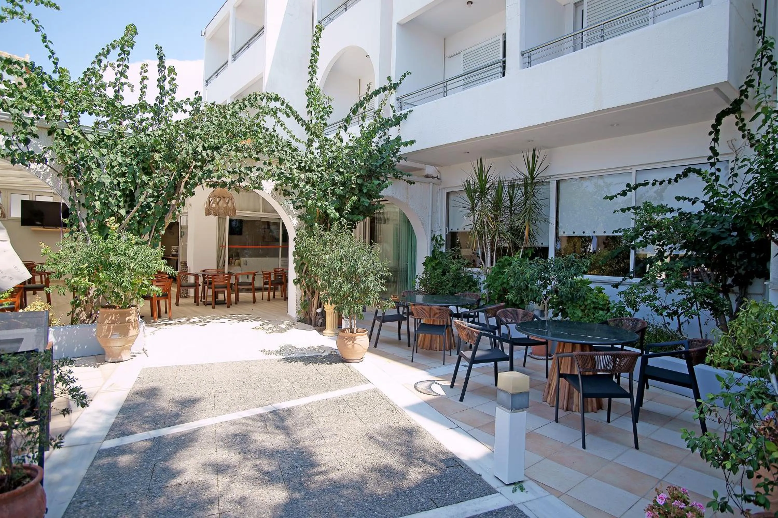 Garden in Kyparissia Beach Hotel