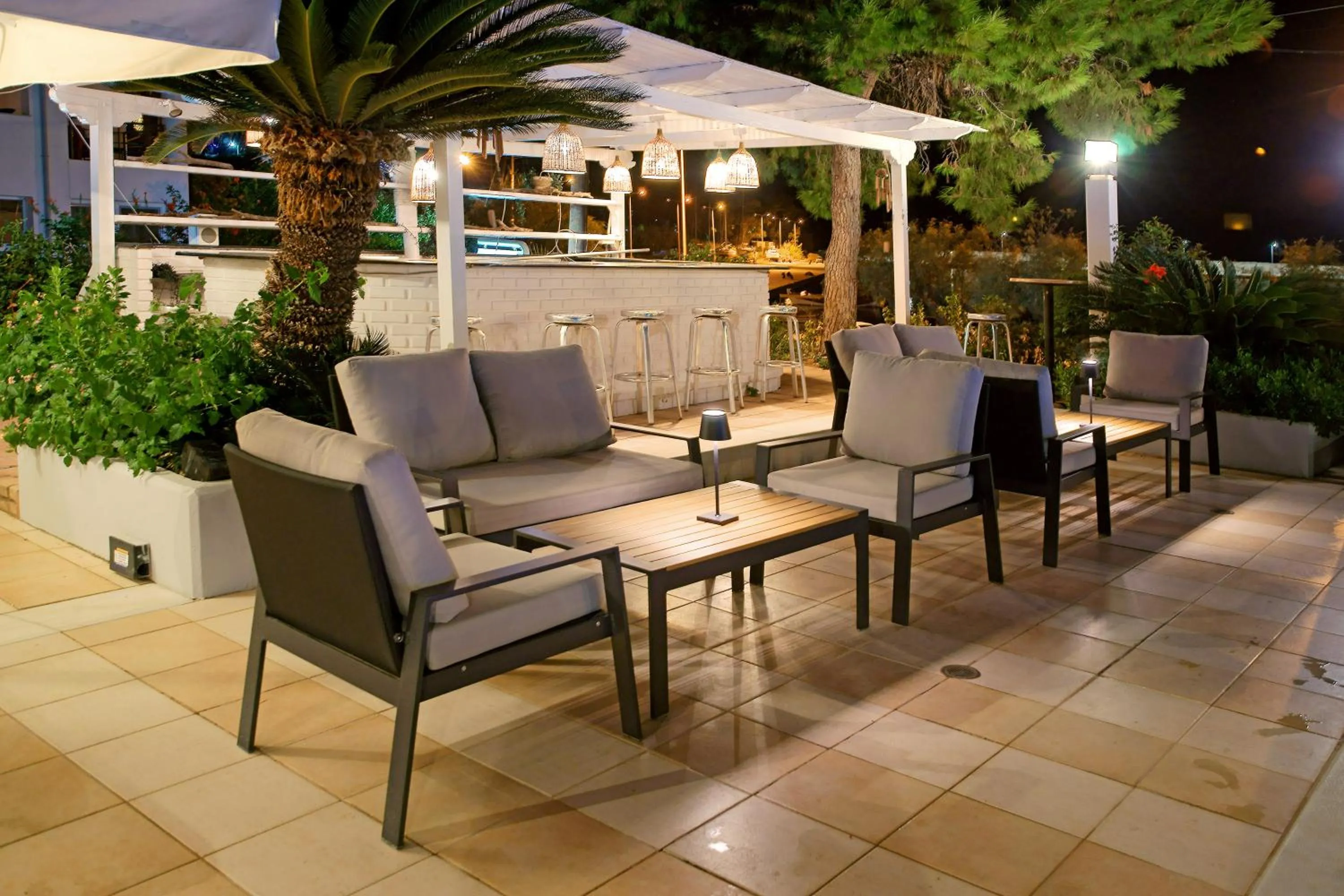 Lounge or bar in Kyparissia Beach Hotel