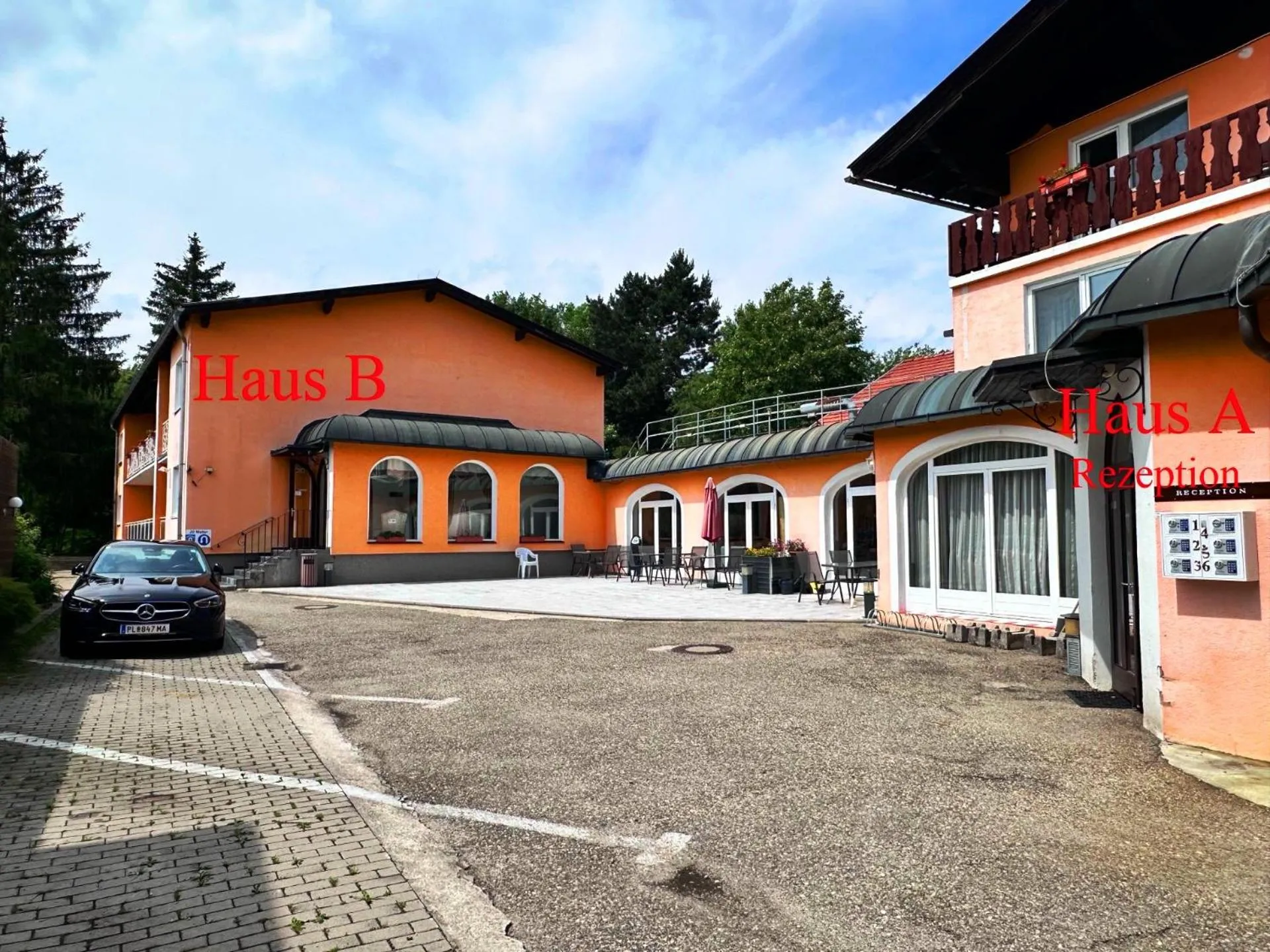 Property building in Hotel Austria