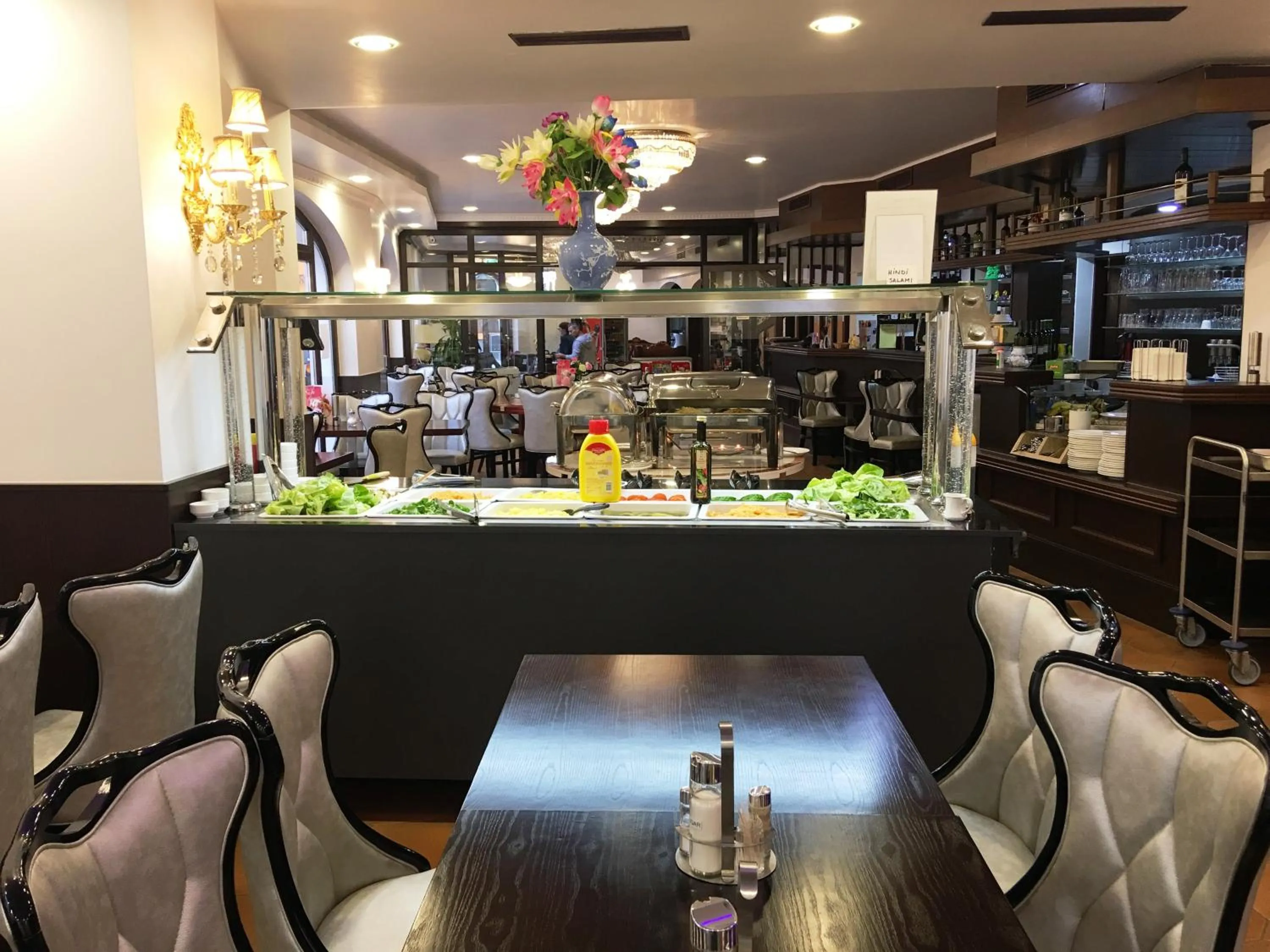 Buffet breakfast in Hotel Austria