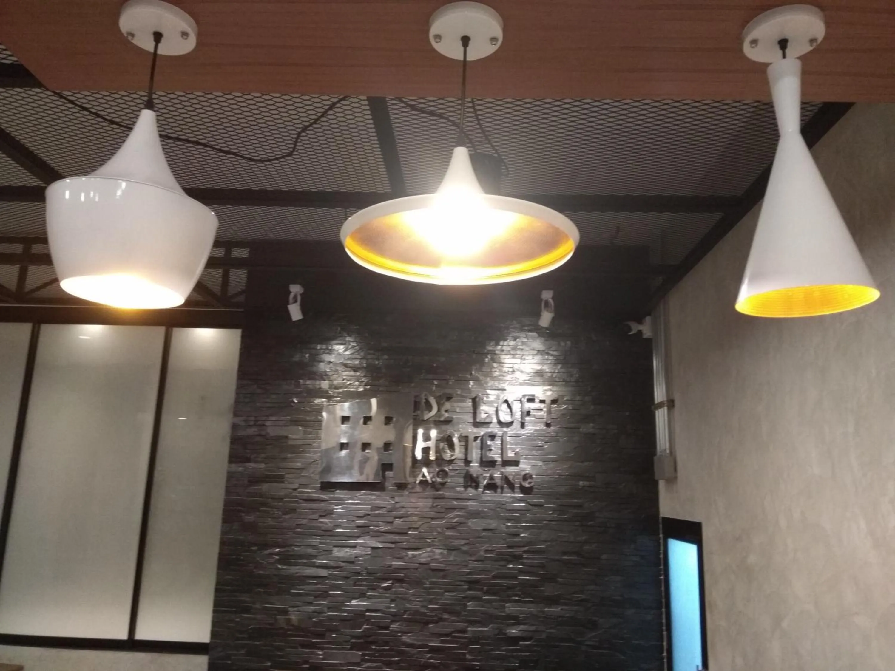 Lobby or reception in De Loft Hotel