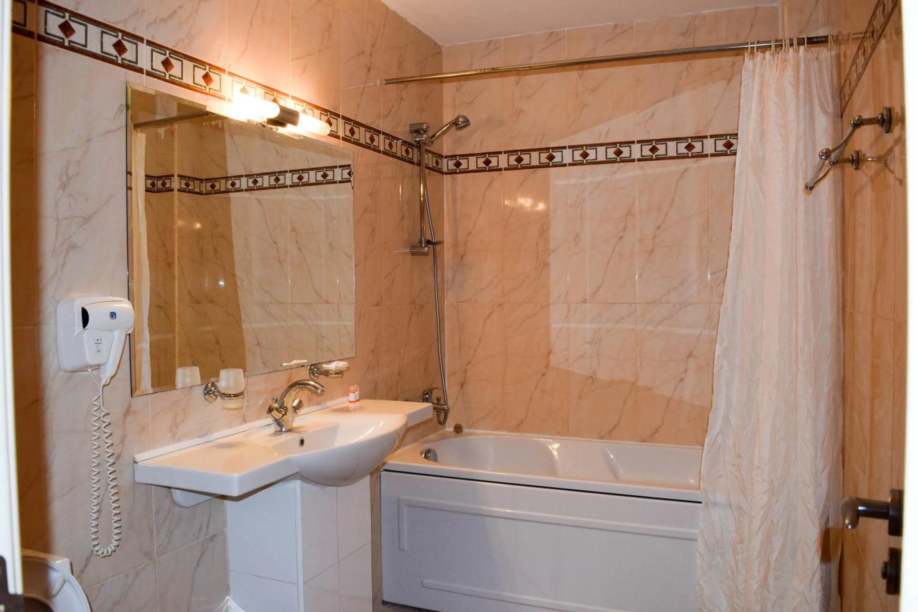 Bathroom in Peter Hotel